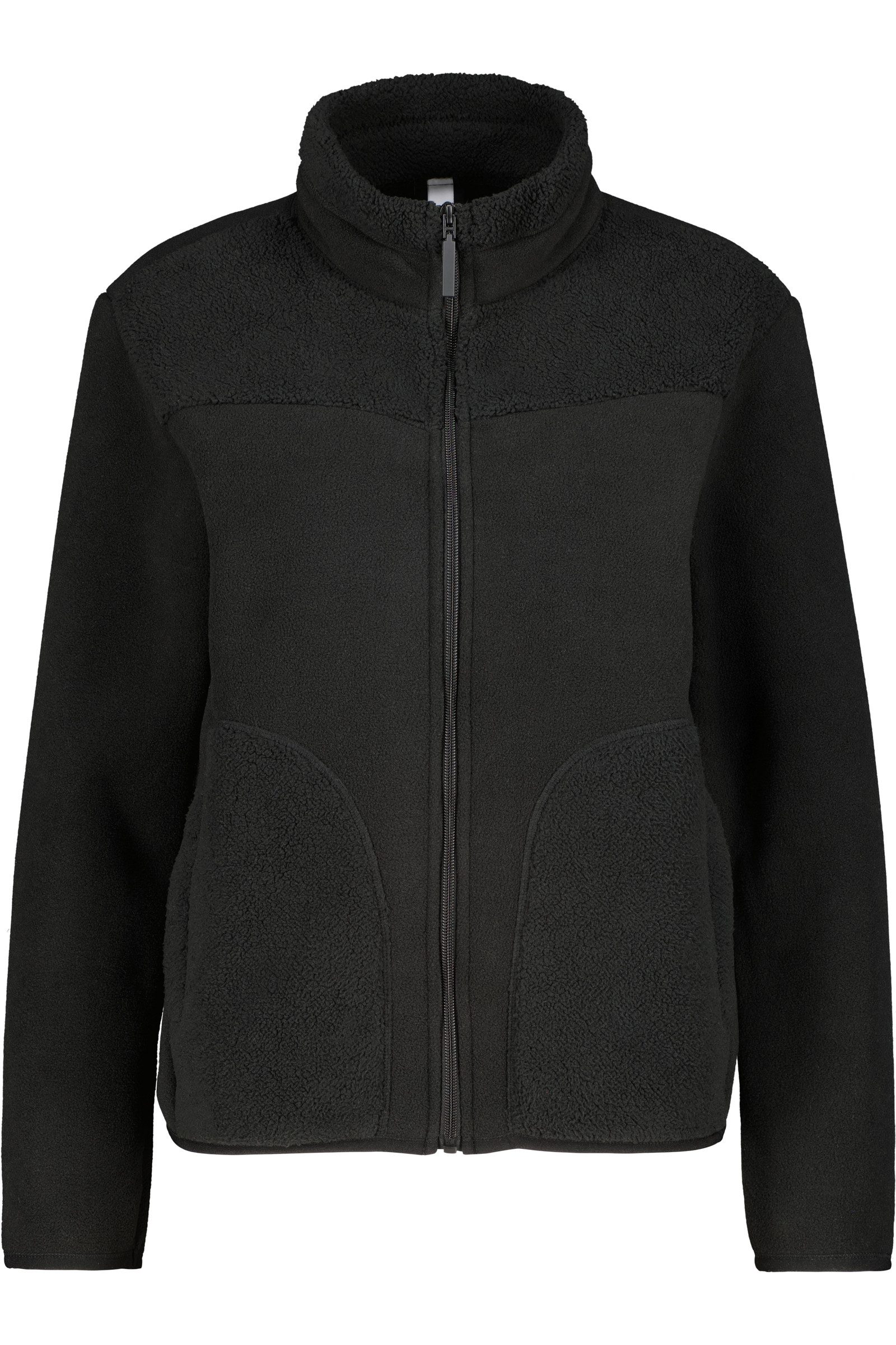 Alife & Kickin Fellimitatjacke Damen LysannAK T Übergangsjacke, Jacke mit Stehkragen aus Teddyfleece und weichem Materialmix