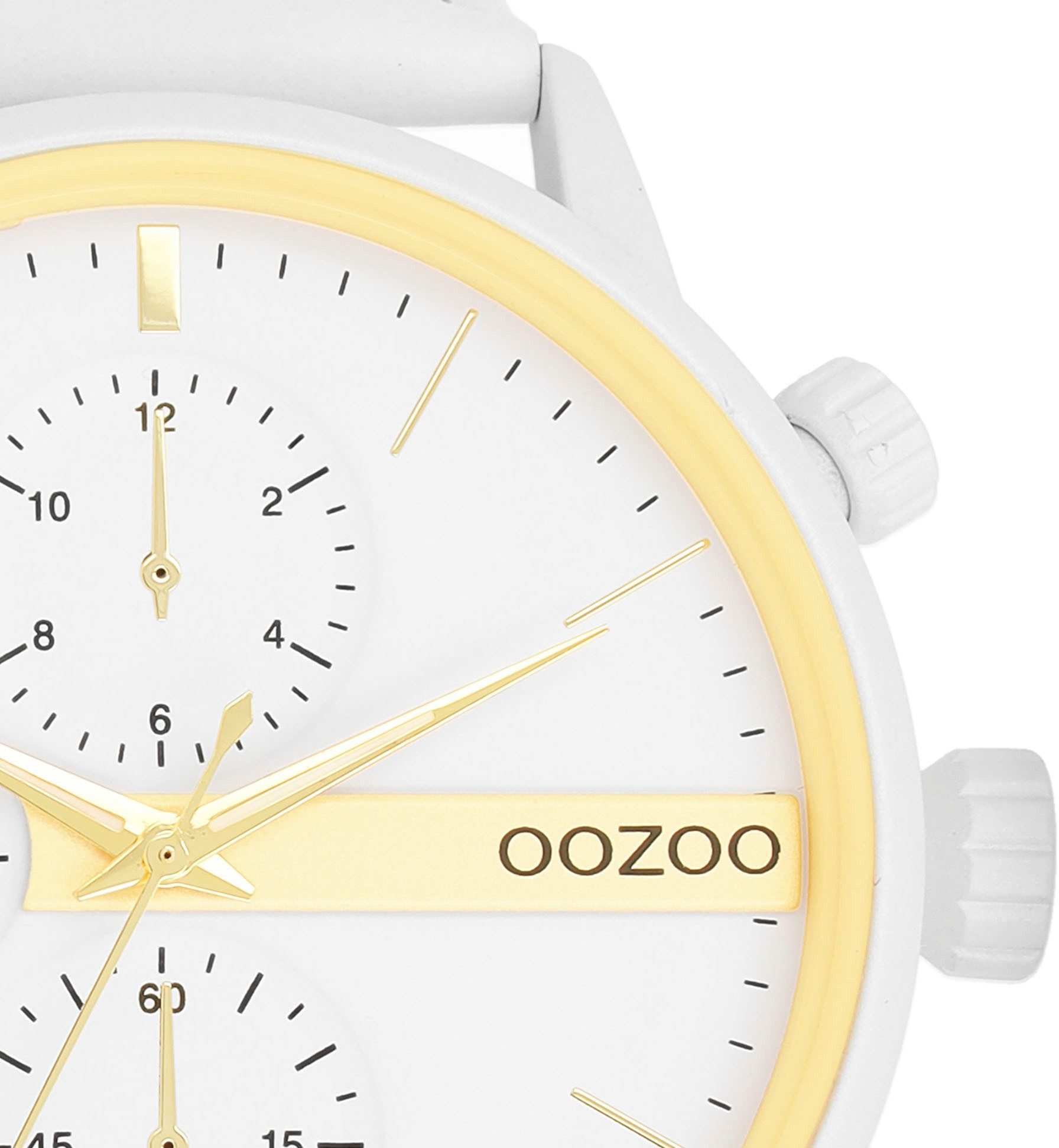OOZOO Quarzuhr C11313, Armbanduhr, Herrenuhr, Lederarmband, günstig online kaufen