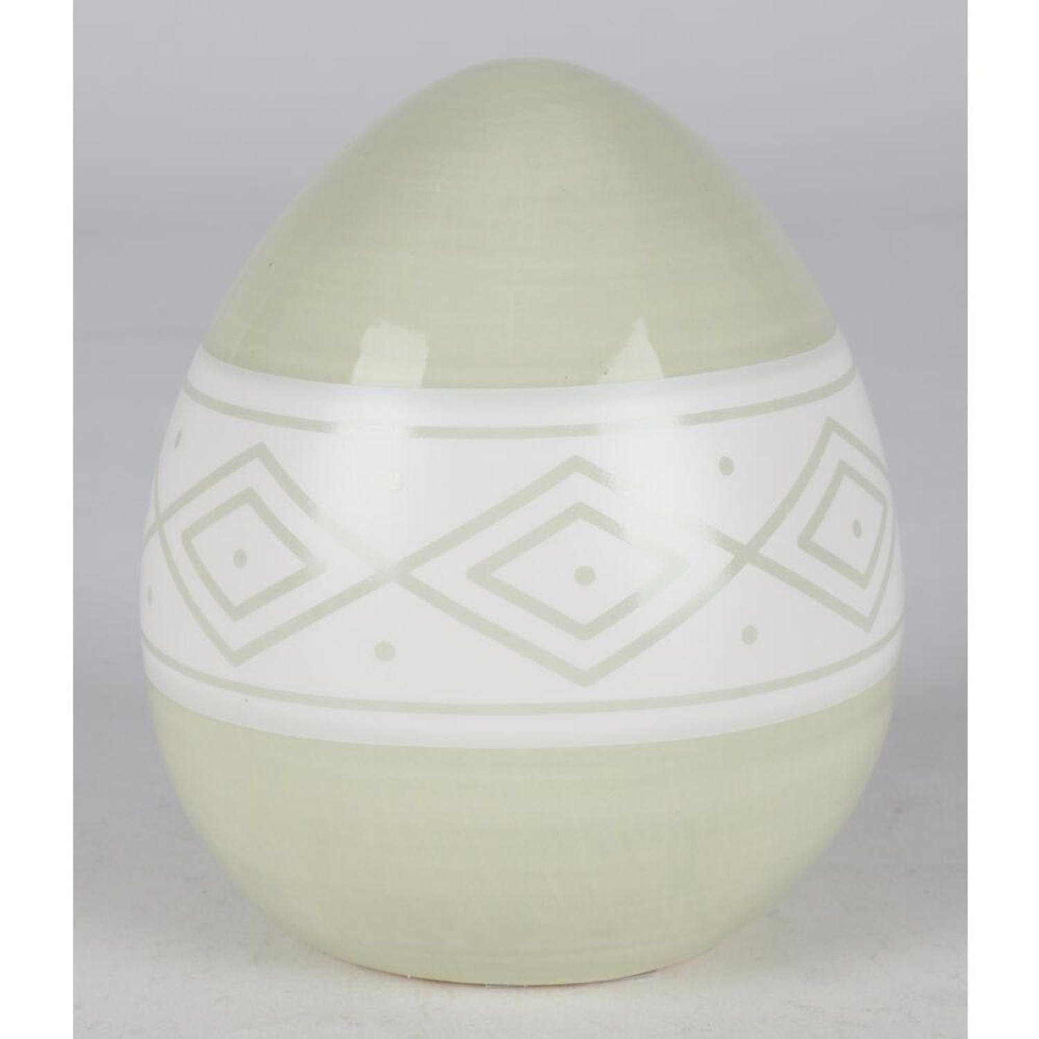 Dekoration Farben verschiedene 9x BURI wo Keramik-Ostereier Dekofigur Ostern Haushalt