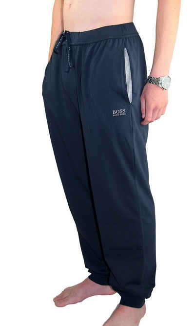 BOSS Homewearpants Mix & Match (1-tlg) lange Hose mit Bündchen