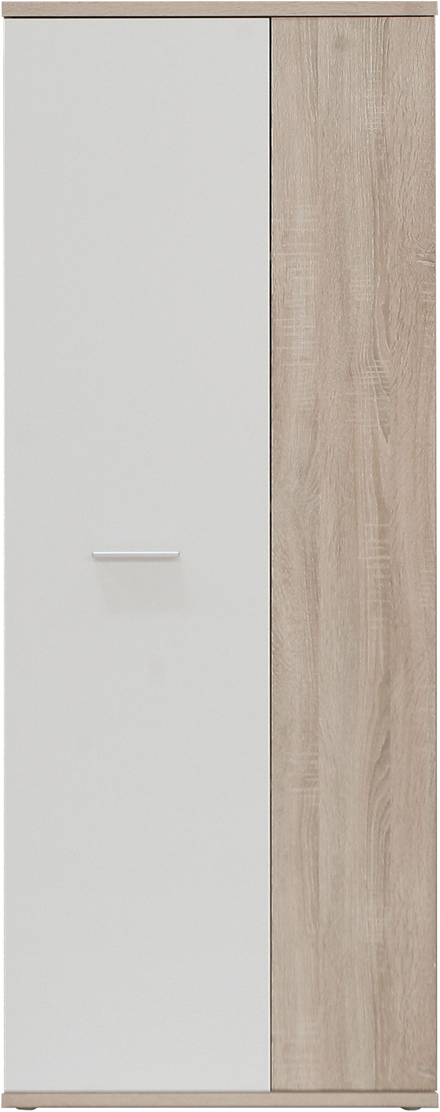 FORTE Mehrzweckschrank Platzsparend und kompakt, Stauraum B/H/T 68,9/179,1/34,8 cm