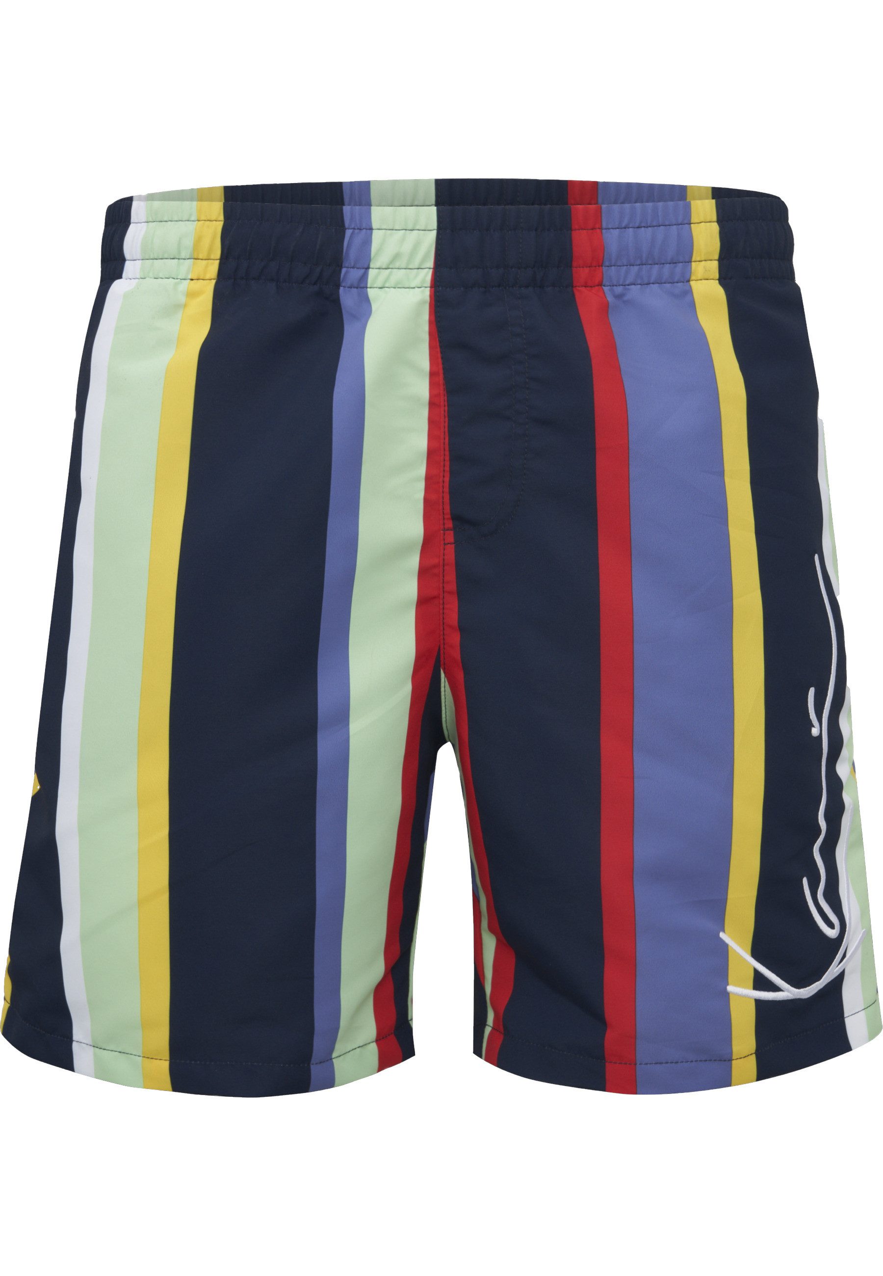 Karl Kani Badeshorts Karl Kani Herren Signature Stripe Boardshorts