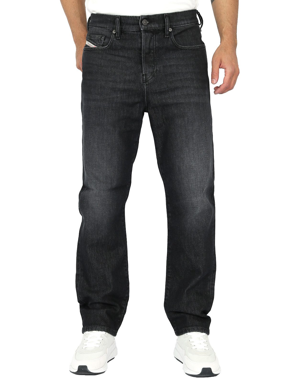 Diesel Straight-Jeans Regular Fit Ultrasoft - günstig online kaufen