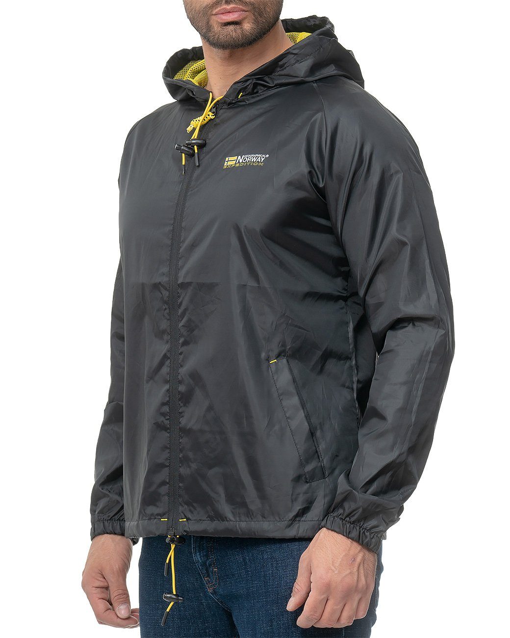 Geographical Norway Windbreaker Allwetter Outdoor Jacke baboat Hochwertige Dry Tech 4000 Technologie bietet angenehmen Tragekomfort