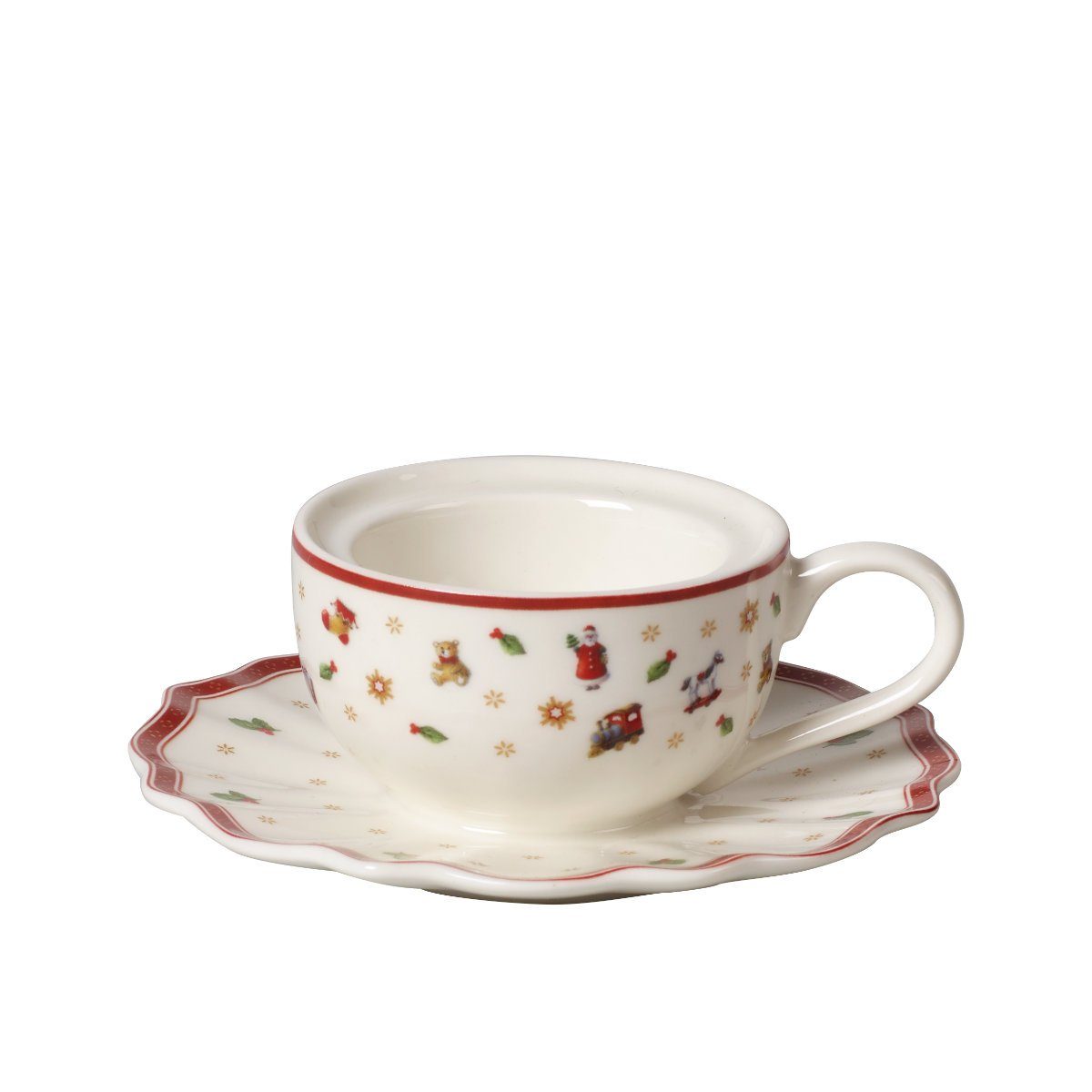 Villeroy & Boch Teelicht Toy's Delight Decoration Weihnachtsdekoration, 9,8x9,8x4 cm