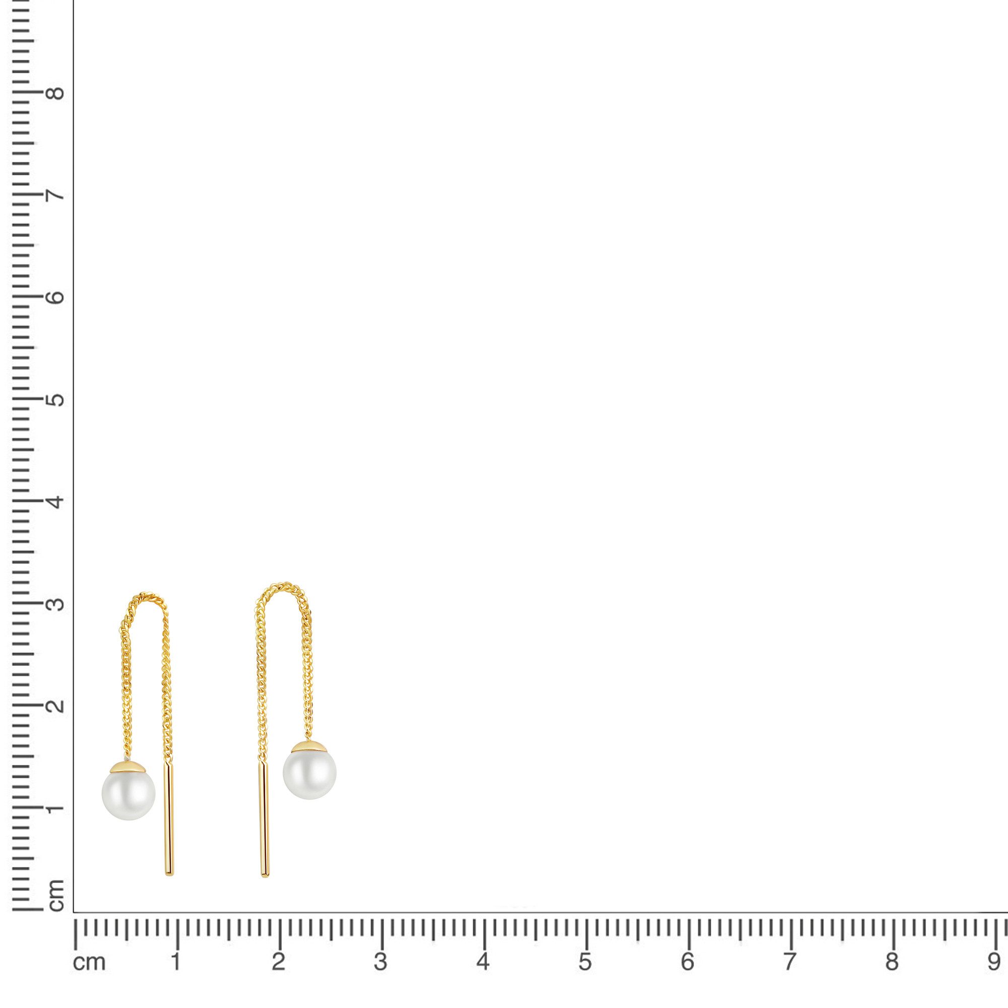 Vivance Paar Ohrhänger 333/- Gelbgold glanz günstig online kaufen