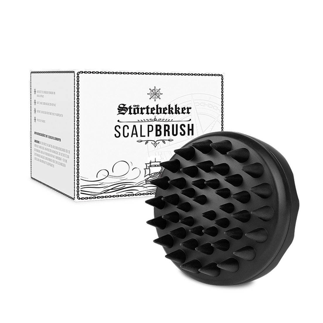 Störtebekker Haarbürste - Massagebürste - Scalp Brush für starke Haarpflege