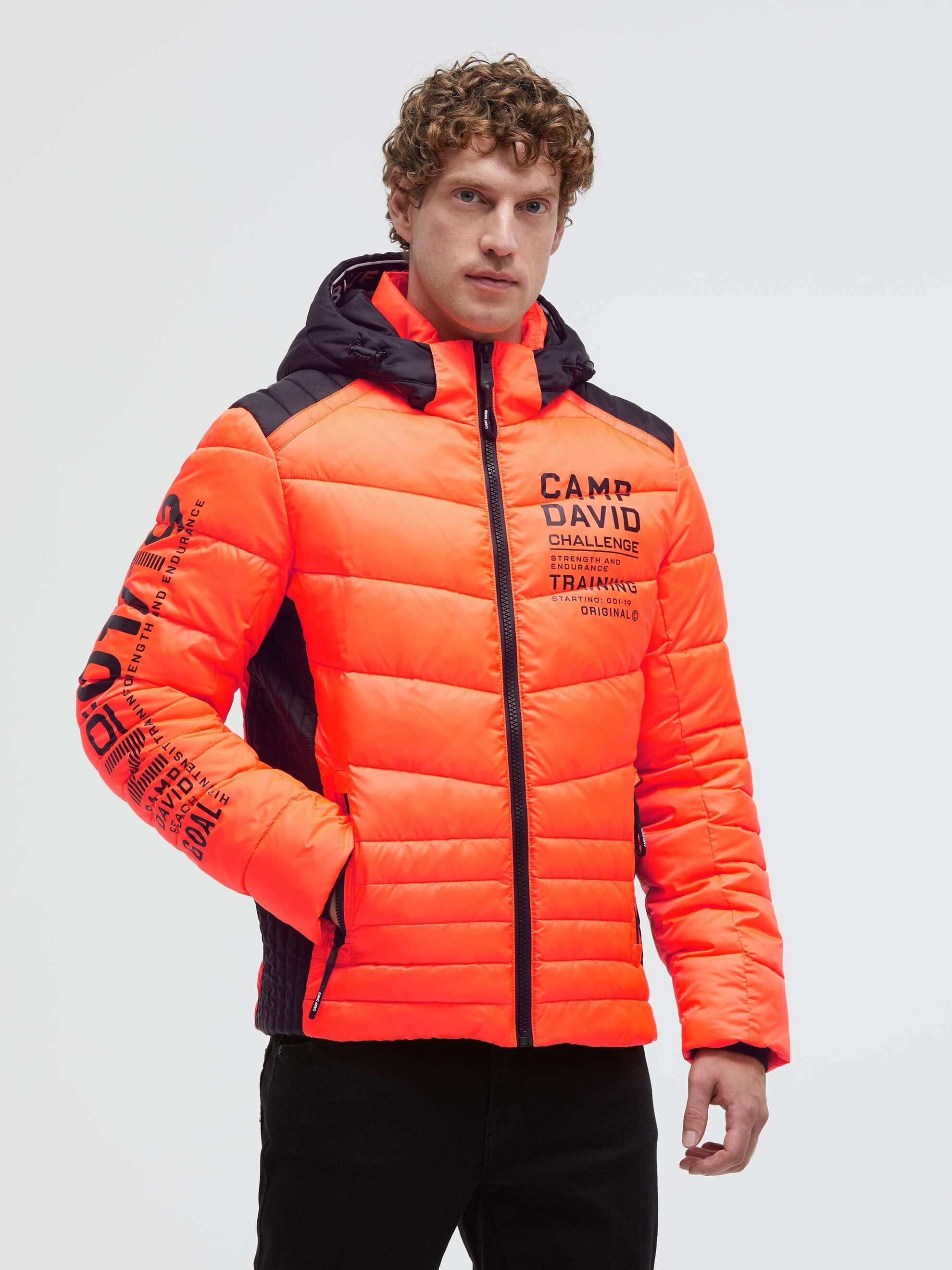 CAMP DAVID Winterjacke mit Innentaschen