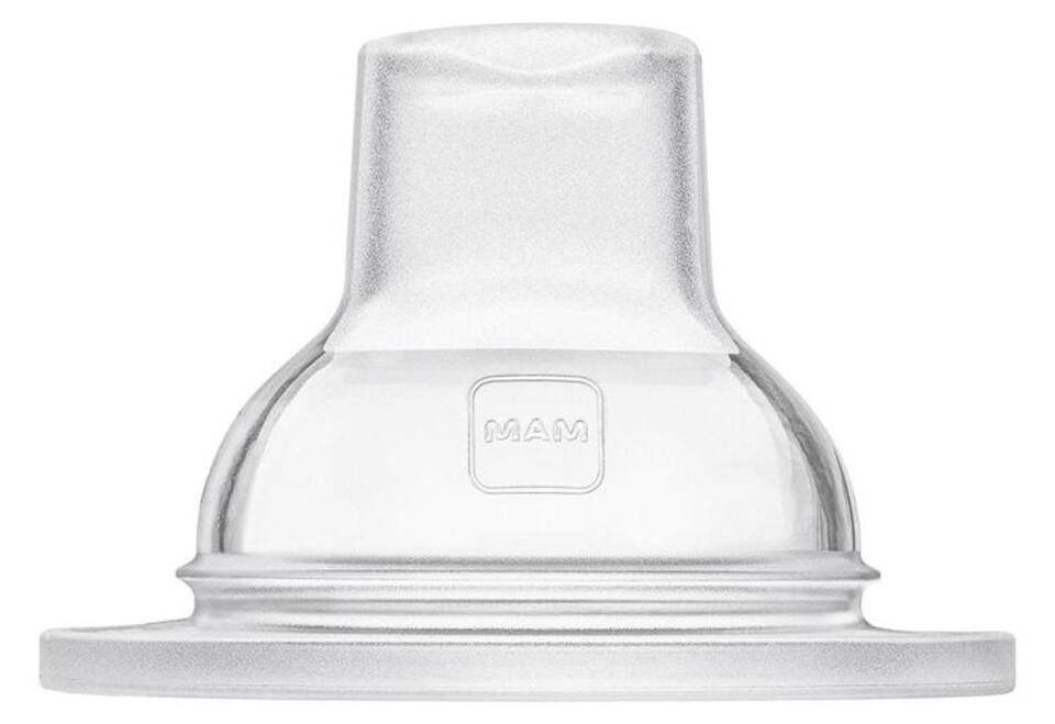 MAM Trinksauger Trinkschnabel Ultra-Soft im 2er-Set, extra weicher Trinkschnabel