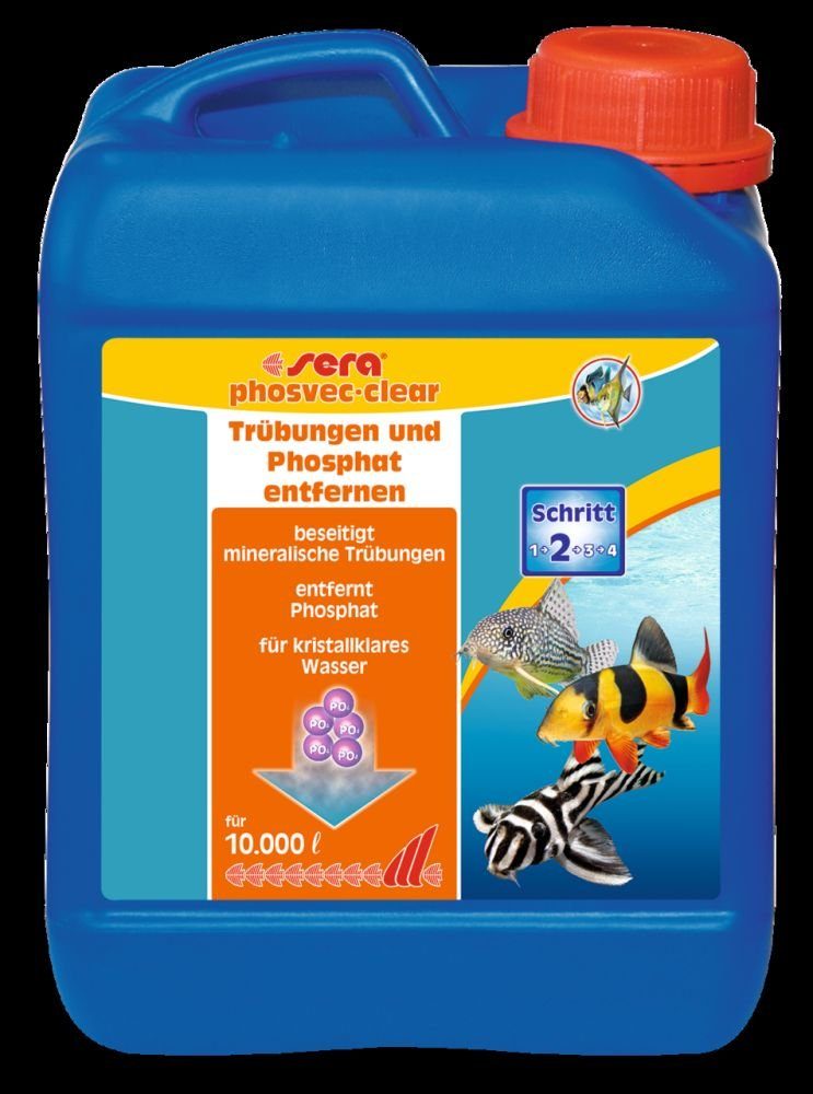 Aquariendeko sera phosvec.clear 2.500 ml