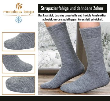 NoblesBox Thermosocken Damen Wintersocken (Beutel, 2-Paar, 37-40 EU Größe) Damen Warme Socken, Damen Arbeitssocken