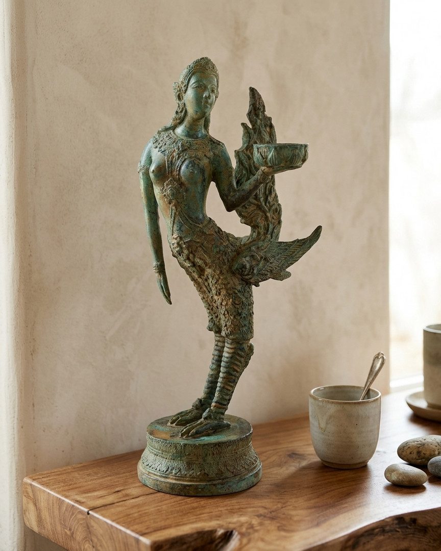 Kinaree Skulptur Bronze Statue Kinaree (1 St)