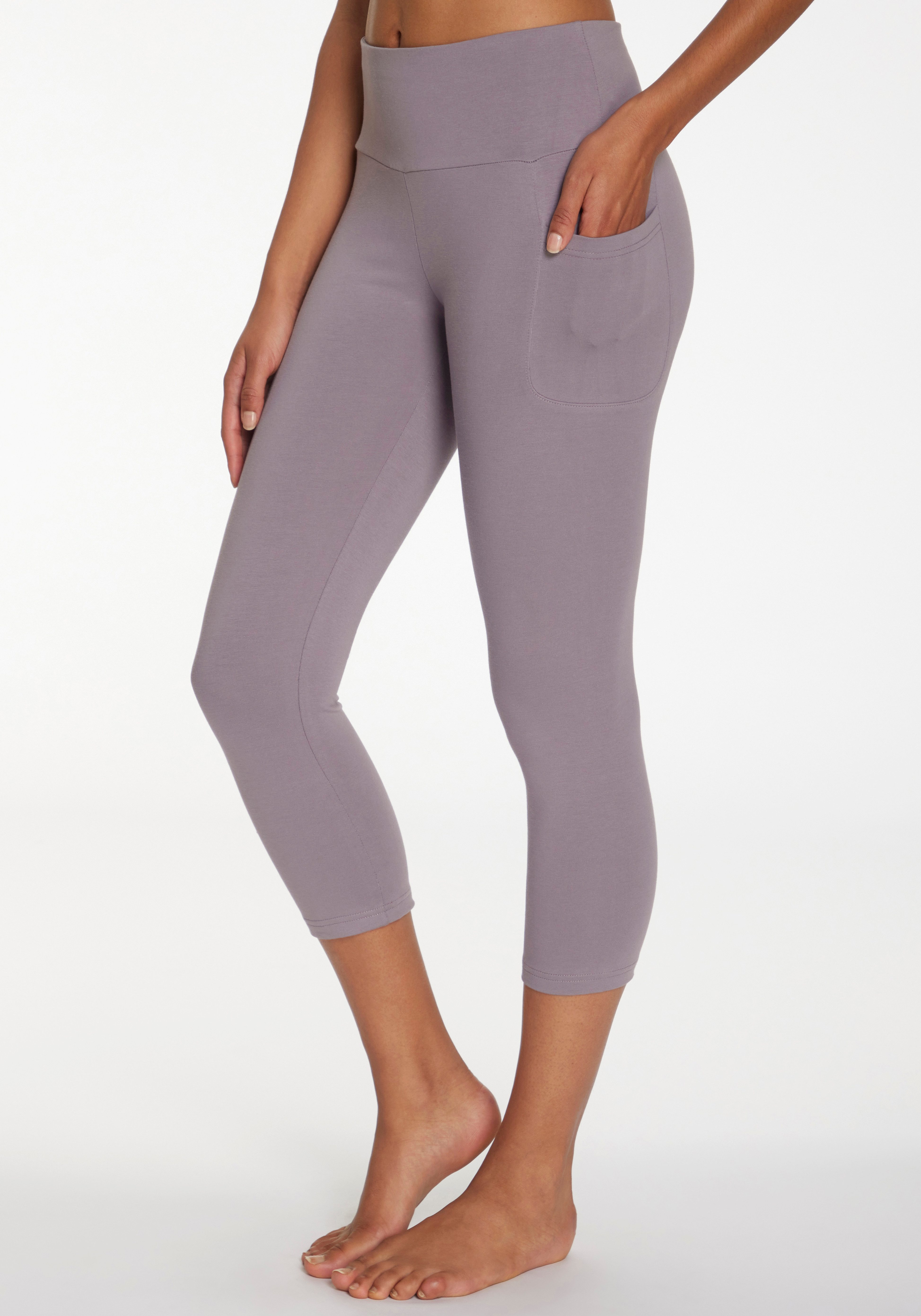 LASCANA ACTIVE 3/4-Leggings mit Handytasche, Loungewear