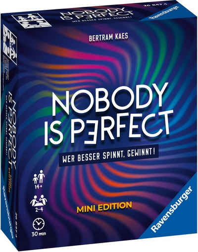 Ravensburger Spiel, »Nobody is perfect Mini Edition«, Made in Europe, FSC® - schützt Wald - weltweit