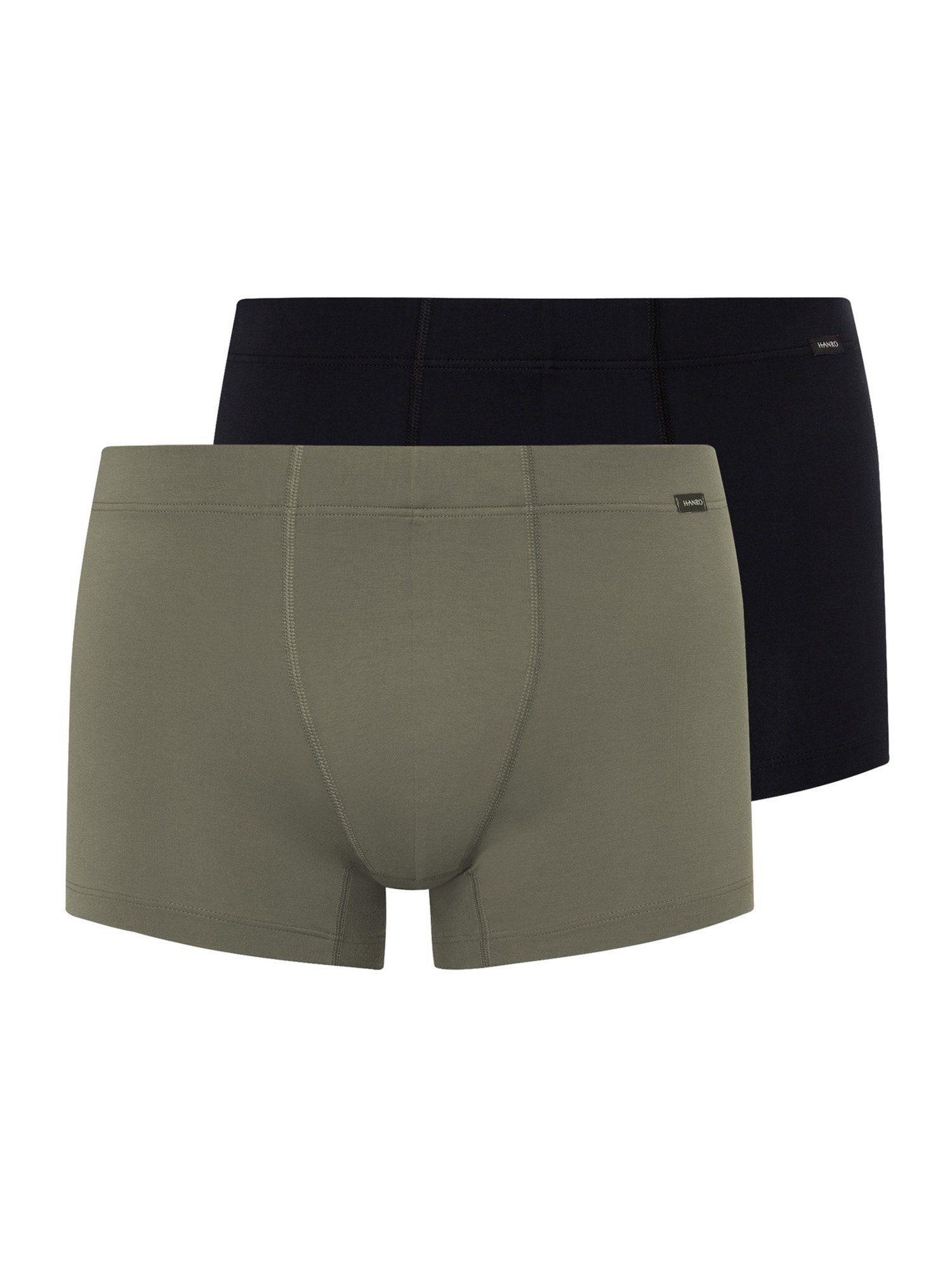 Hanro Retro 2-Pack antique green/ebony Pants Essentials (2-St) Cotton