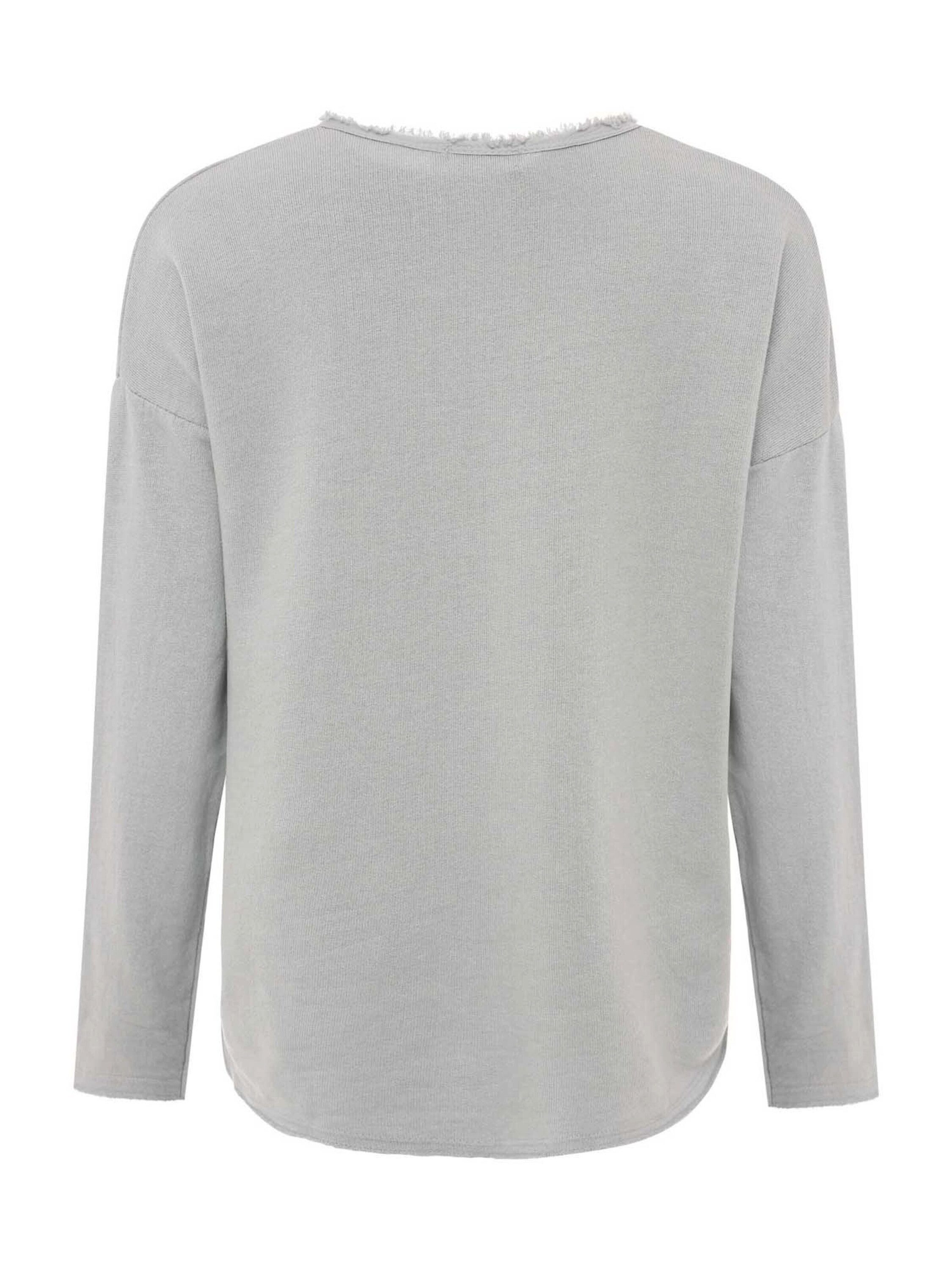 Zwillingsherz Sweatshirt Positive Mind (1-tlg) Fransen günstig online kaufen
