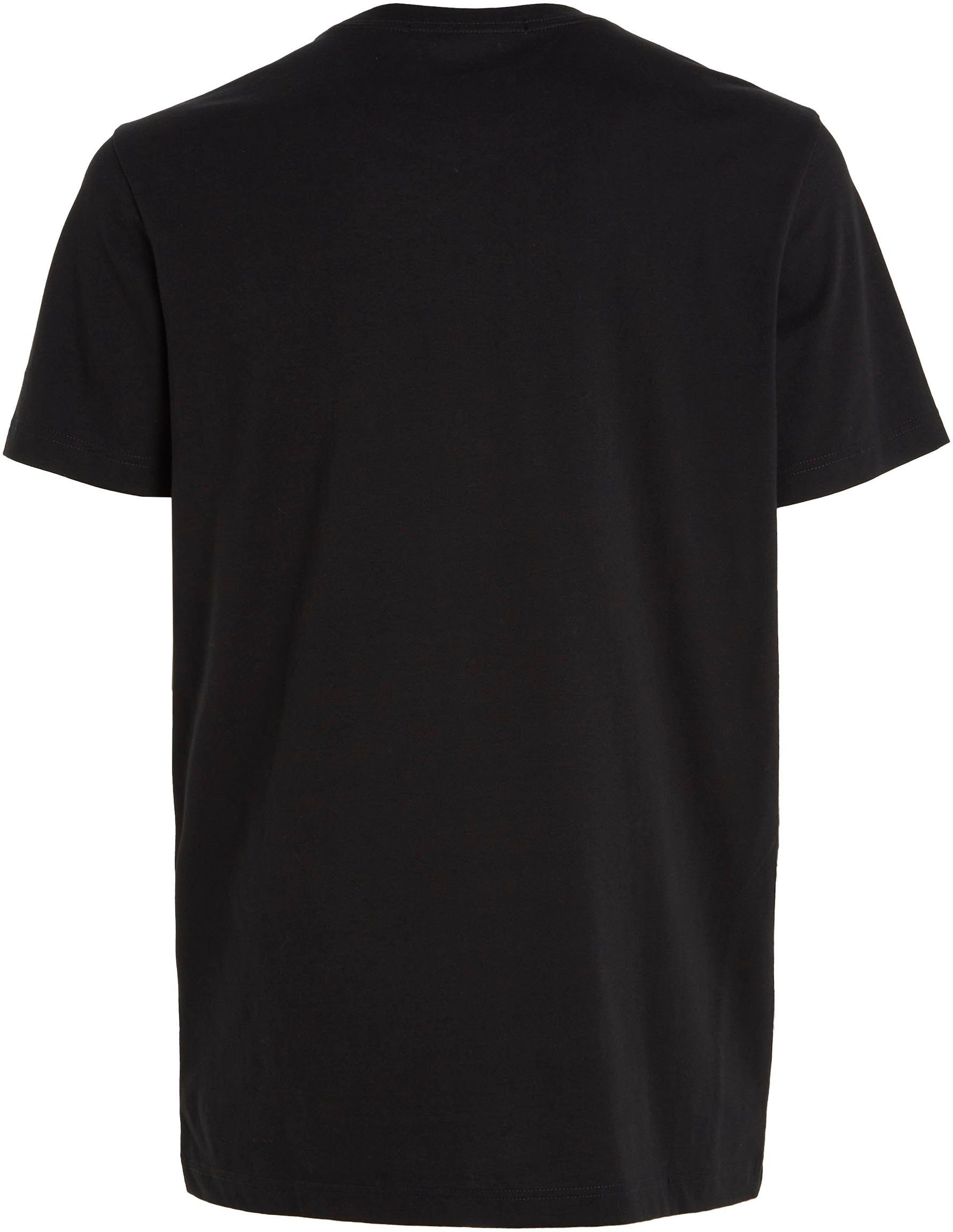 Klein Jeans Black TEE MONOLOGO Ck REGULAR mit T-Shirt Calvin Logoschriftzug