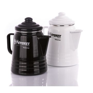 Petromax Perkolator Petromax Perkolator per-9-s Kaffee Tee Kanne Kocher 1,3l weiß, 1.3l Kaffeekanne