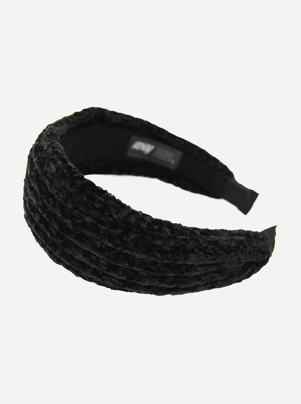 Haarreif Damen Vintage axy Schwarz Haarreif, Haareifen Haarband Cord