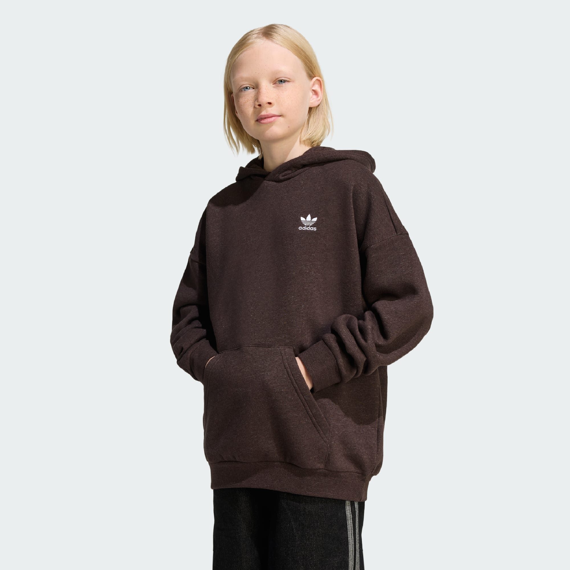 adidas Originals Hoodie KIDS FLEECE-HOODIE, LOCKER GESCHNITTEN (1-tlg)