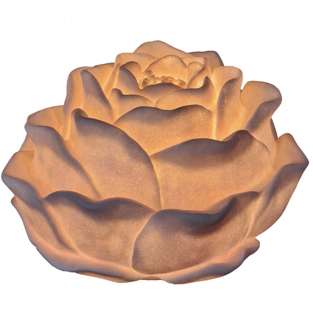 abc HOME Tischleuchte Rose, Polyresin mit günstig online kaufen