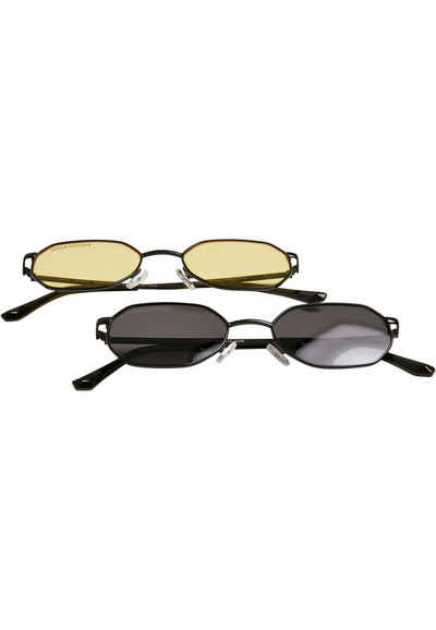 URBAN CLASSICS Sonnenbrille Urban Classics Unisex Sunglasses San Sebastian 2-Pack