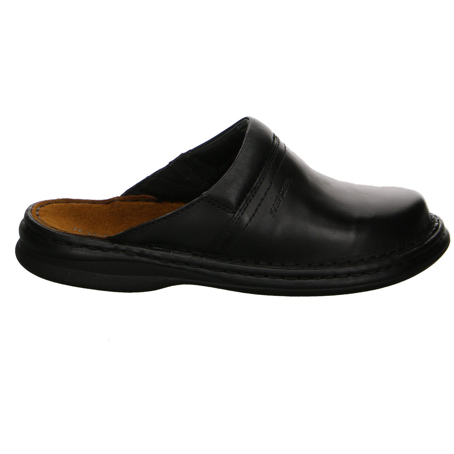 Josef Seibel Seibel Max Leder Clogs schwarz Zehentrenner günstig online kaufen