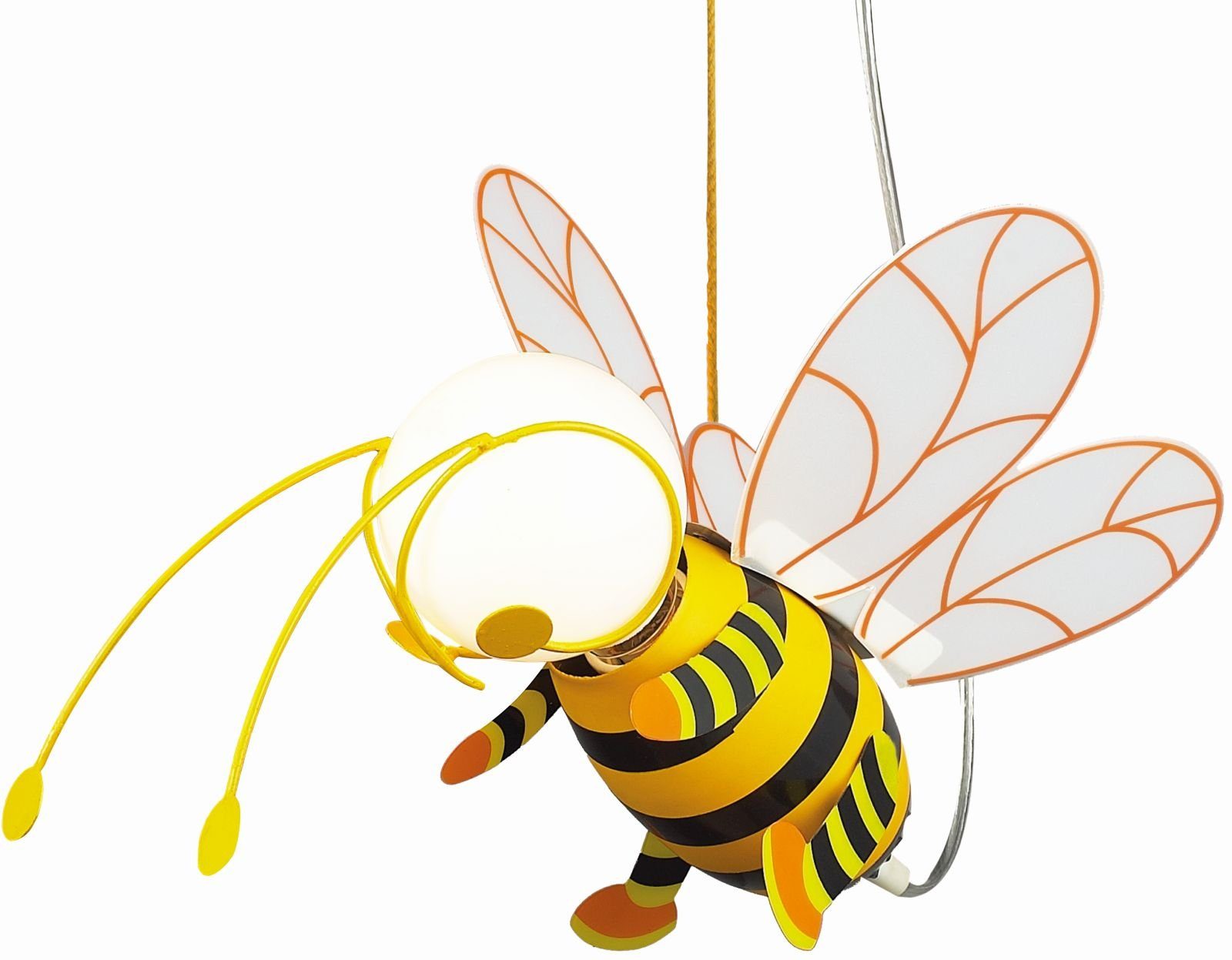 Globo Deckenleuchte GLOBO hängend Biene Kinderlampe Kinderzimmerlampe Kinder Hängelampe