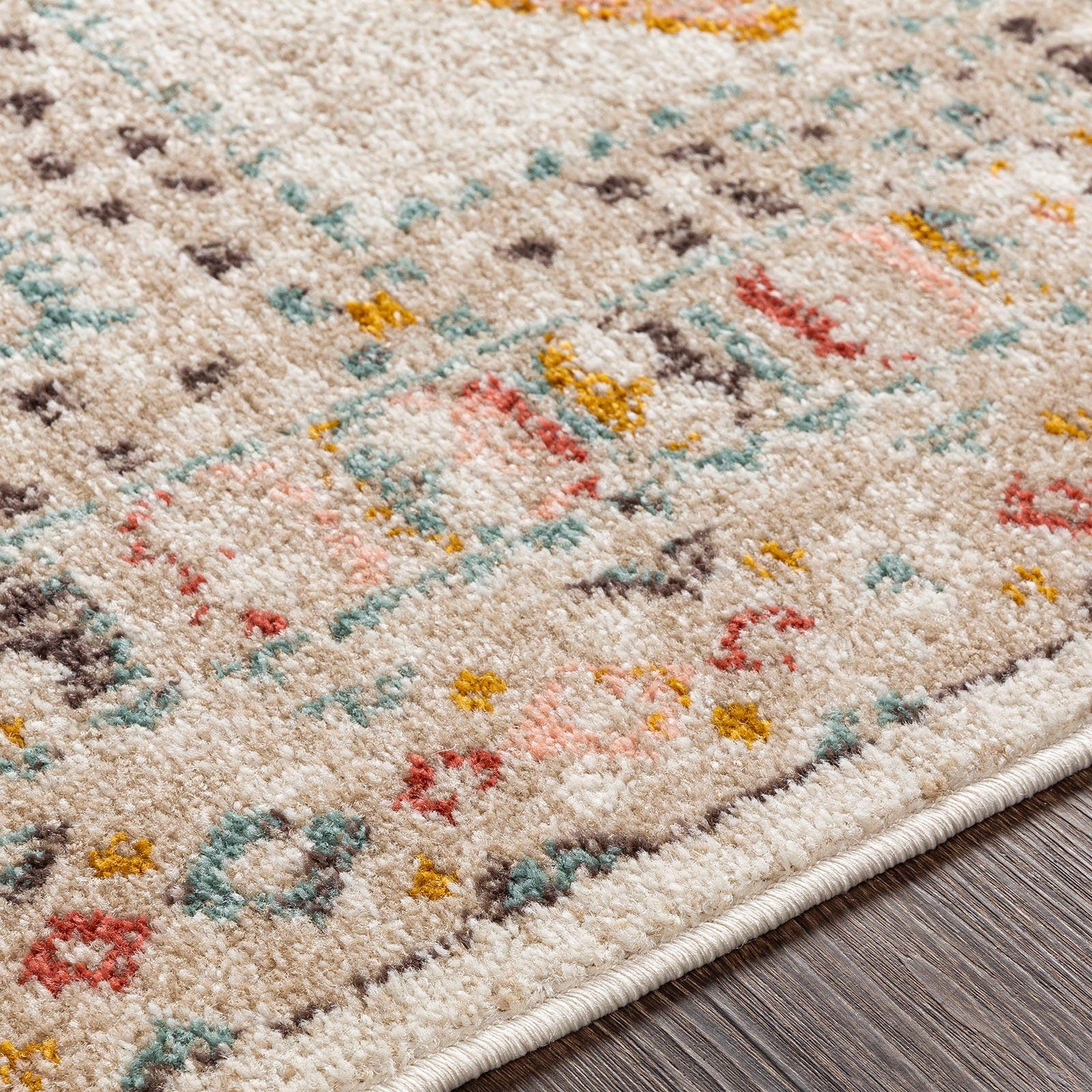 rechteckig, 13 mm, Höhe: Teppich Surya, weich Traditional,