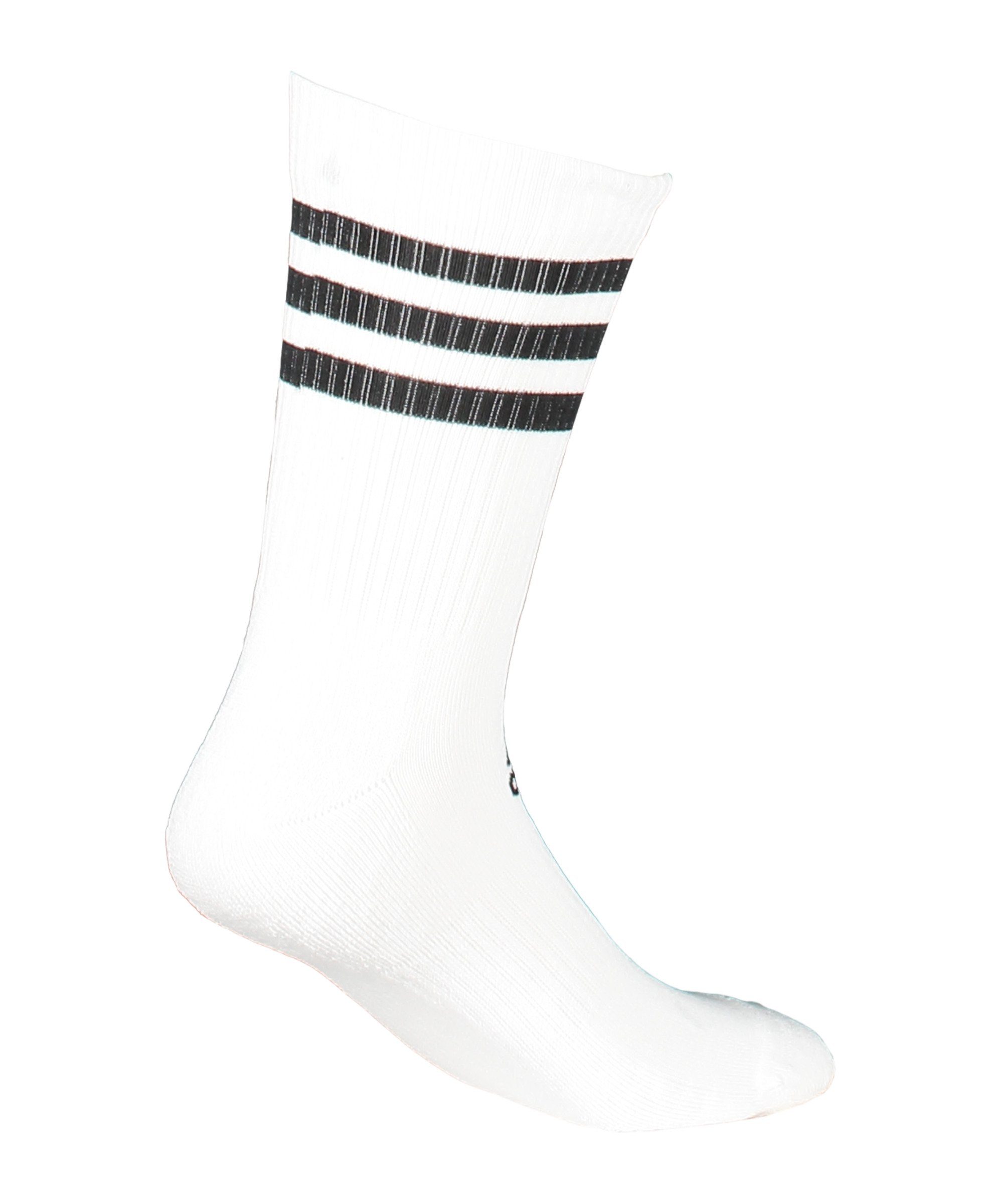 adidas Performance Freizeitsocken adidas Performance 3S Socken Weiß Freizeitsocken Baumwolle