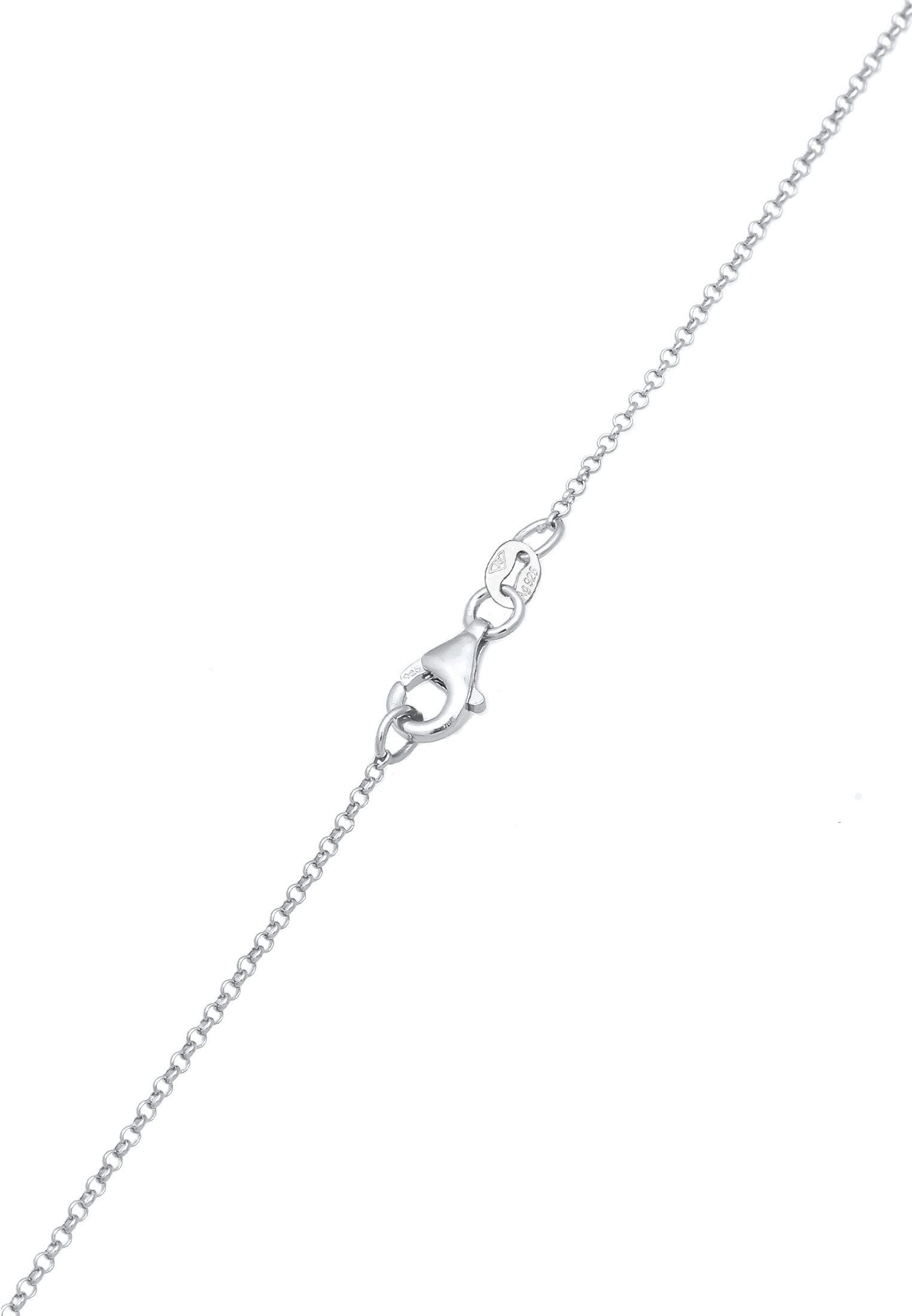 Elli Kette mit Anhänger Hund Dackel Anhänger 925 Sterling Silber