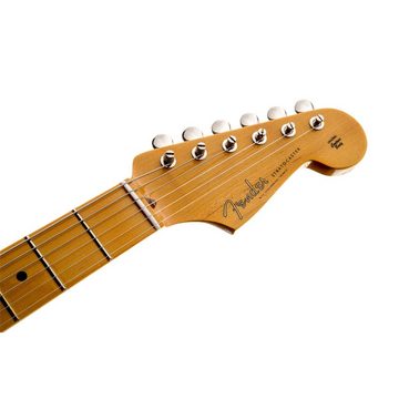 Fender E-Gitarre, Eric Johnson Stratocaster Maple White Blonde - E-Gitarre