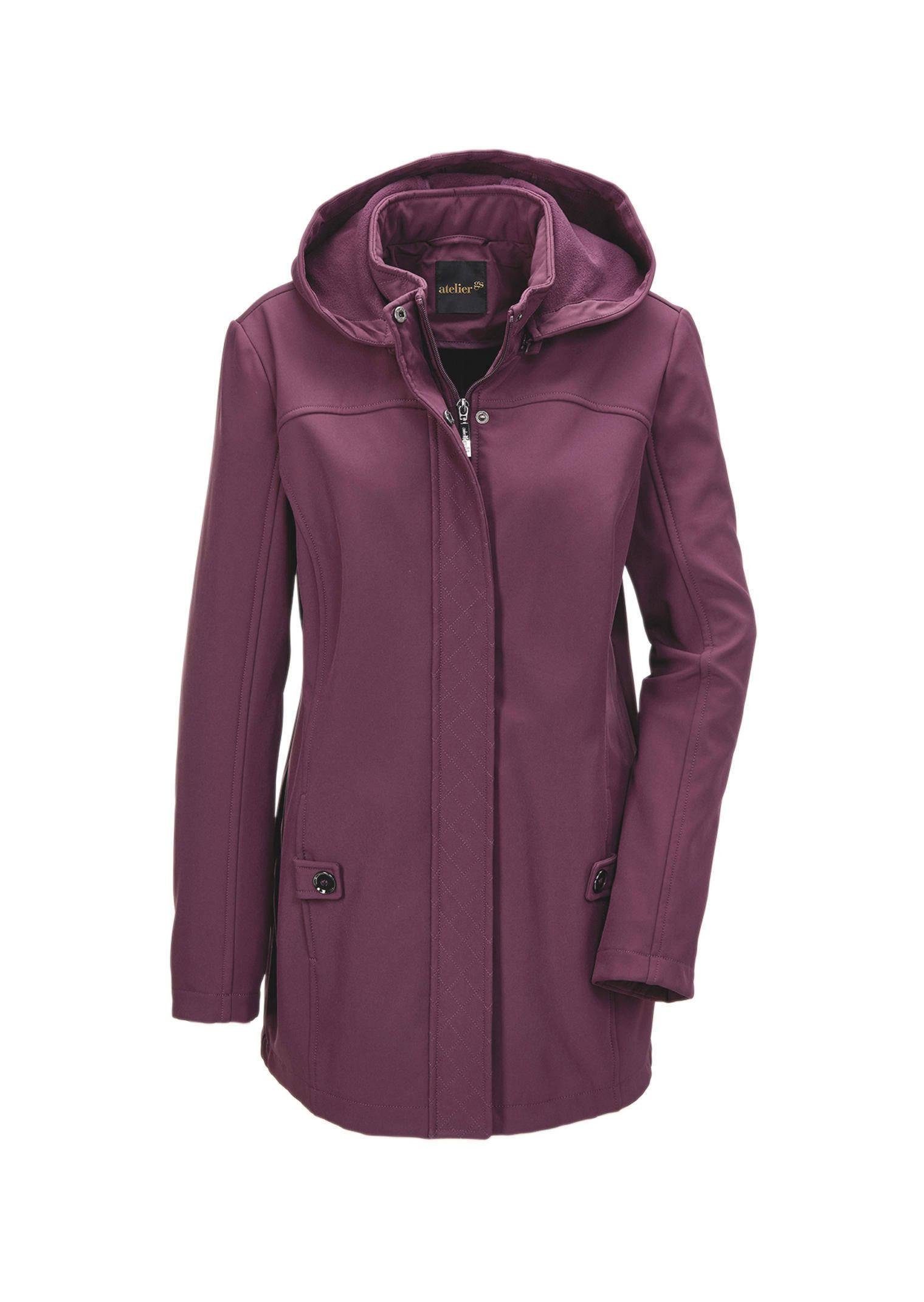 GOLDNER Funktionsjacke Wasserabweisende Softshelljacke mit Kapuze günstig online kaufen