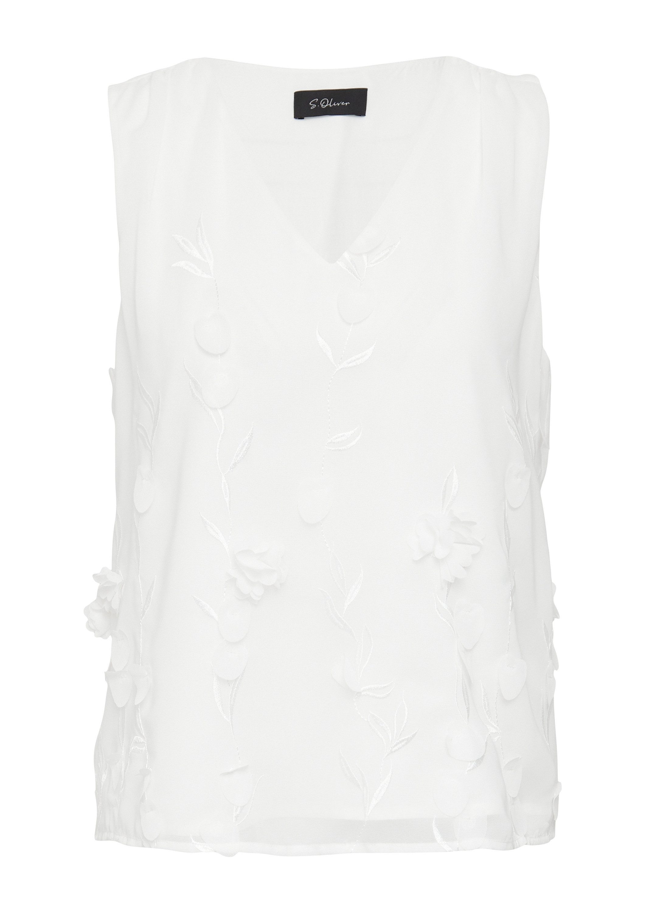 s.Oliver Blusentop Bluse (1-tlg) günstig online kaufen