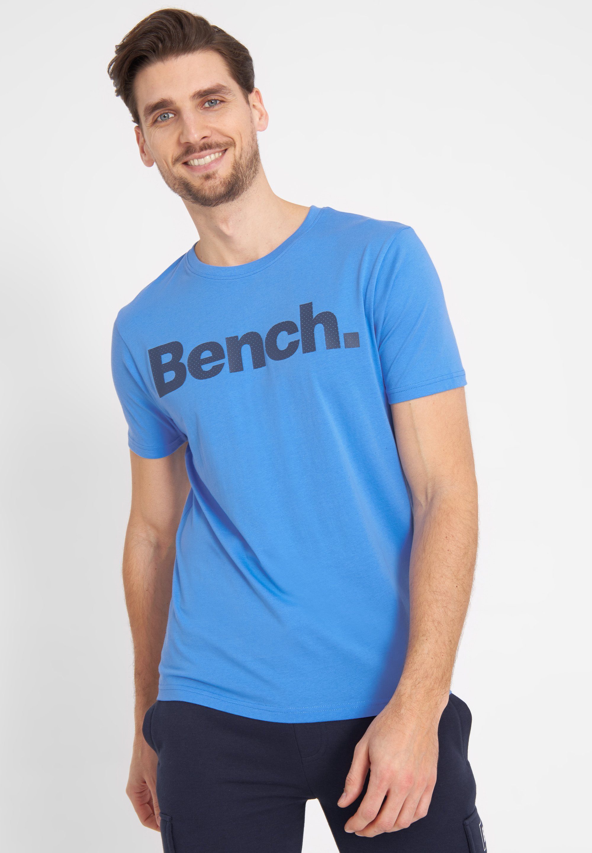 Bench. T-Shirt Leandro Keine Angabe Denim blue