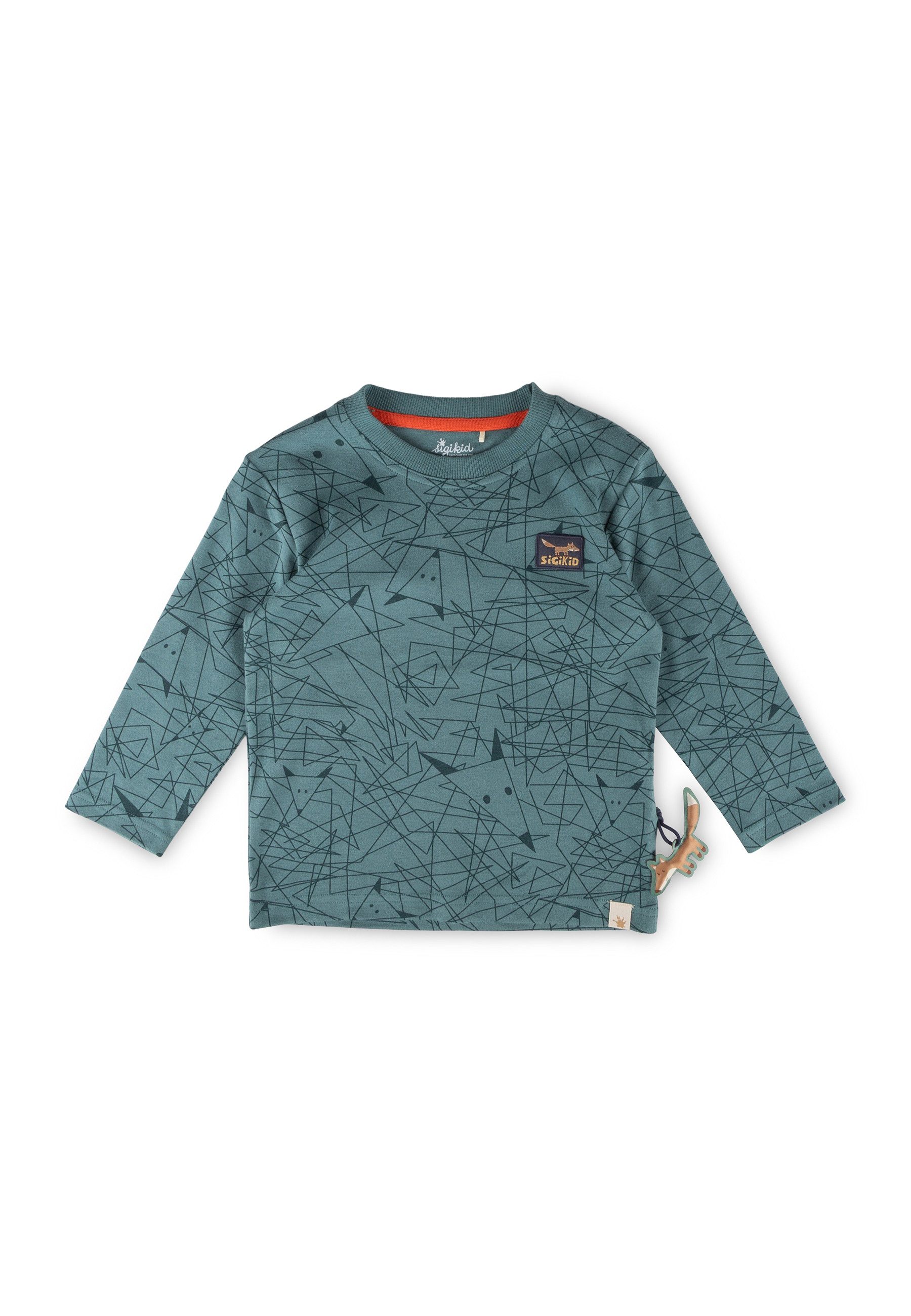 Sigikid Langarmshirt Langarmshirt Wild Fox für Kinder Jungen (1-tlg)
