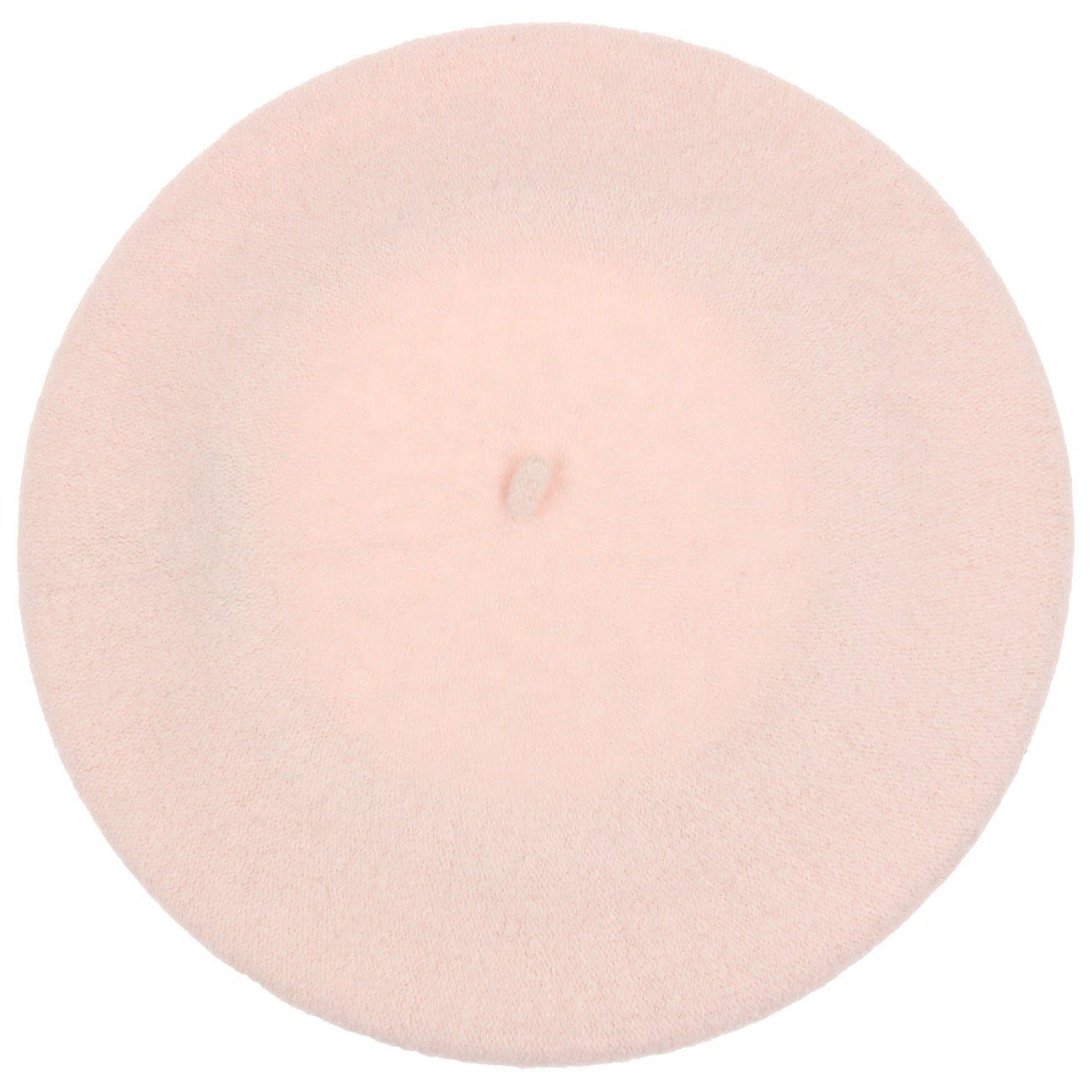 Wollbaske rosa (1-St) Seeberger Baskenmütze
