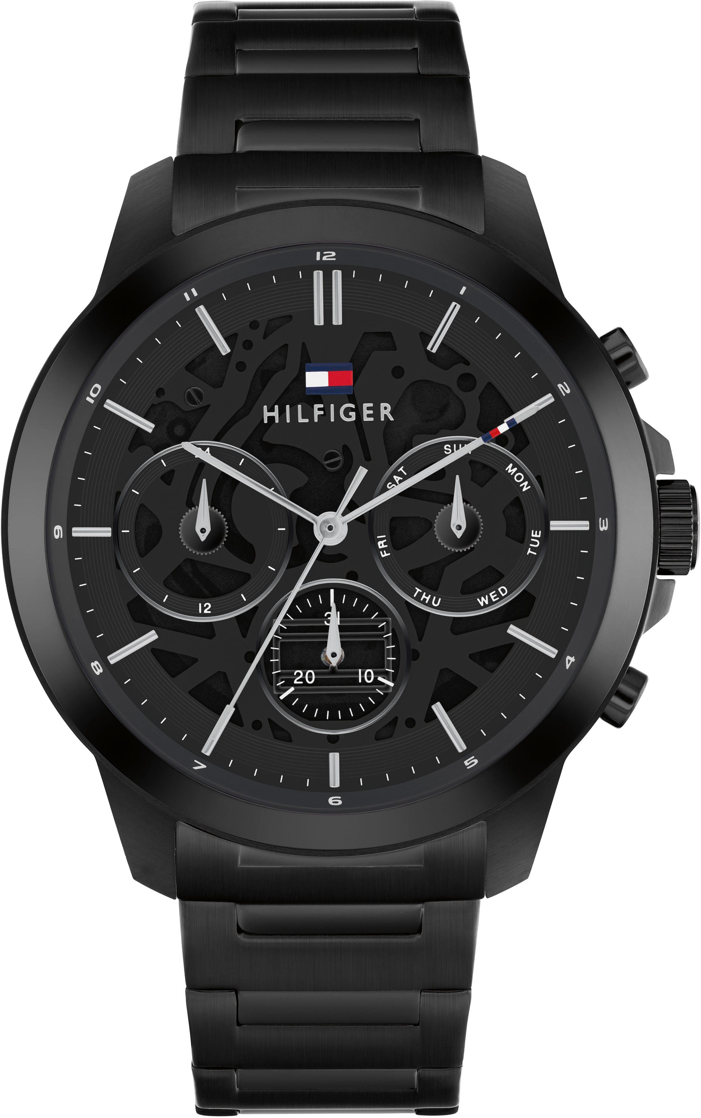 Tommy Hilfiger Multifunktionsuhr HENRY 1710685, Quarzuhr, Armbanduhr, Herre günstig online kaufen