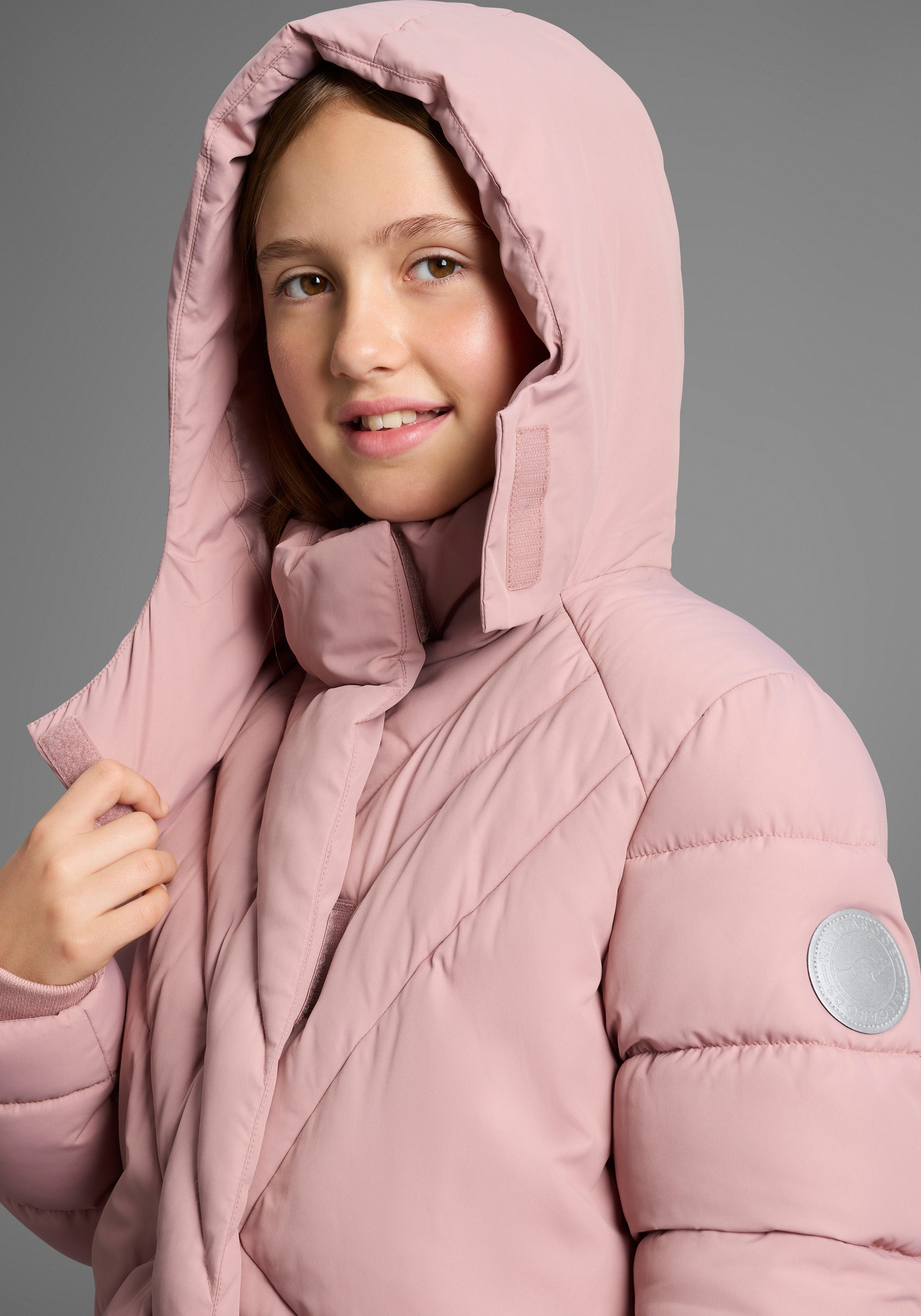 KangaROOS Outdoorjacke Wintermantel Steppmantel, mit modischer Steppung, warm gefüttert – Bild 3 von 5