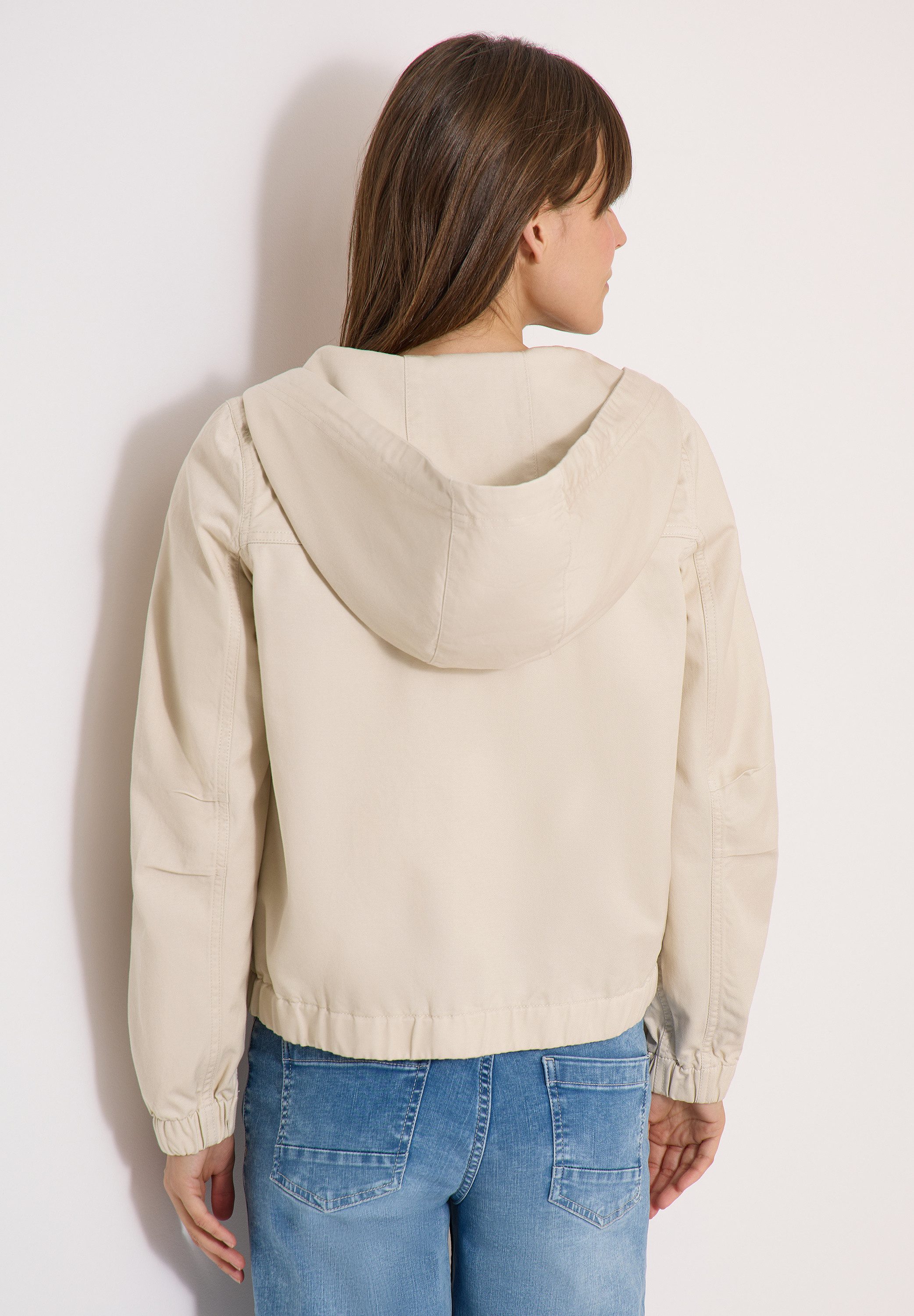 CECIL Kurzjacke mit Kapuze mit Tunnelzugband