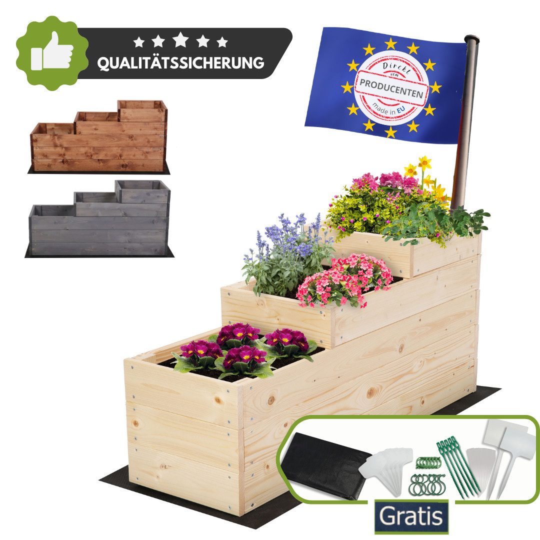 Modo24 Hochbeet ZP07 Kräuterbeet, Gartenbeet, Pflanzkasten, günstig online kaufen