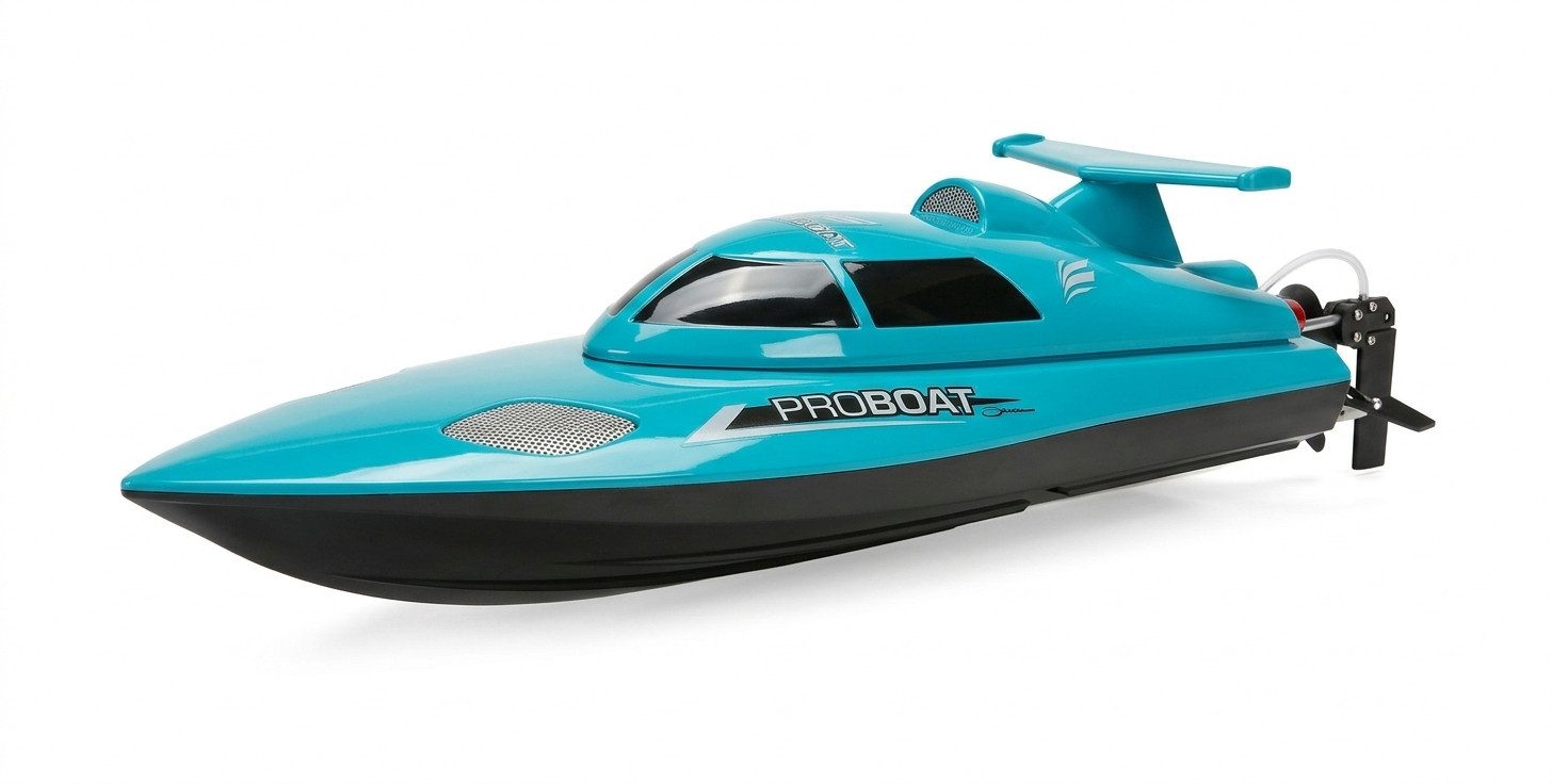 BruKa RC-Boot RC 2,4 Ghz. Speedboot BARRACUDA X2 ferngesteuertes Schiff Rennboot RTR