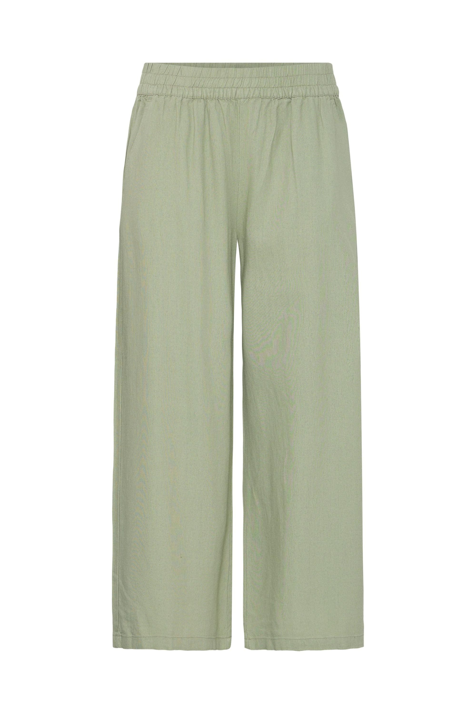 OXMO Loungehose OXNInna Leichte Cropped Hose 3/4 - Loose Fit