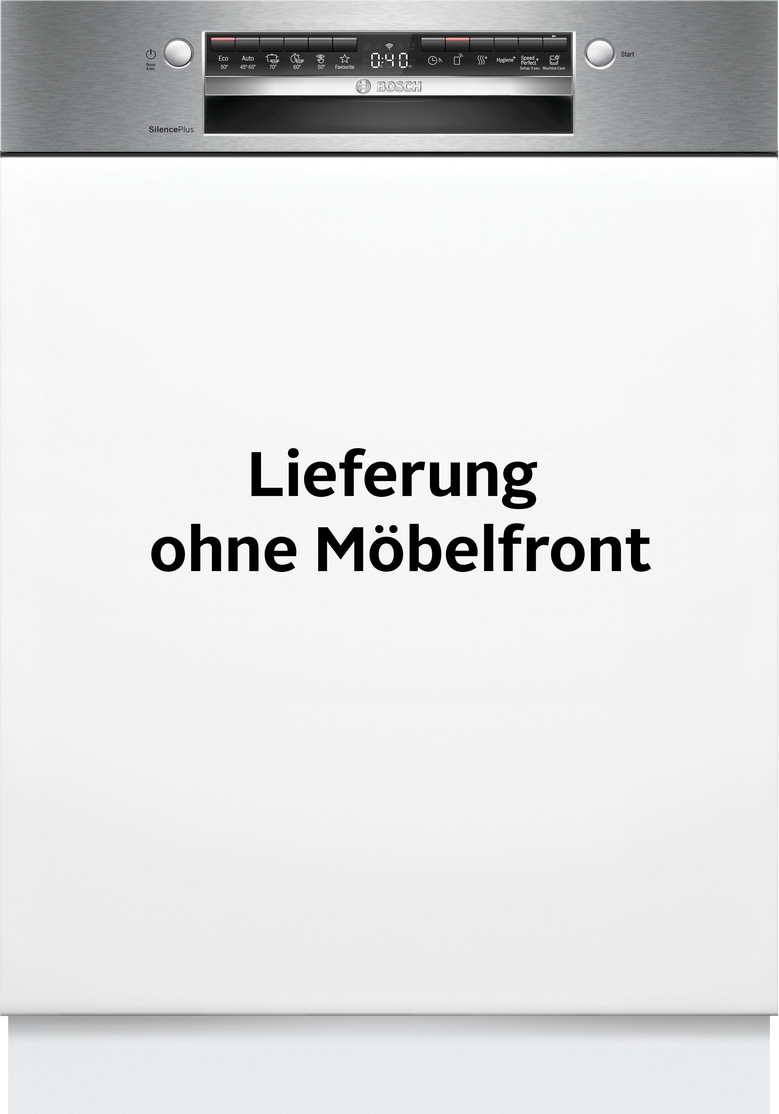 BOSCH teilintegrierbarer Geschirrspüler Serie 4 SMI4ECS32E, 14 Maßgedecke