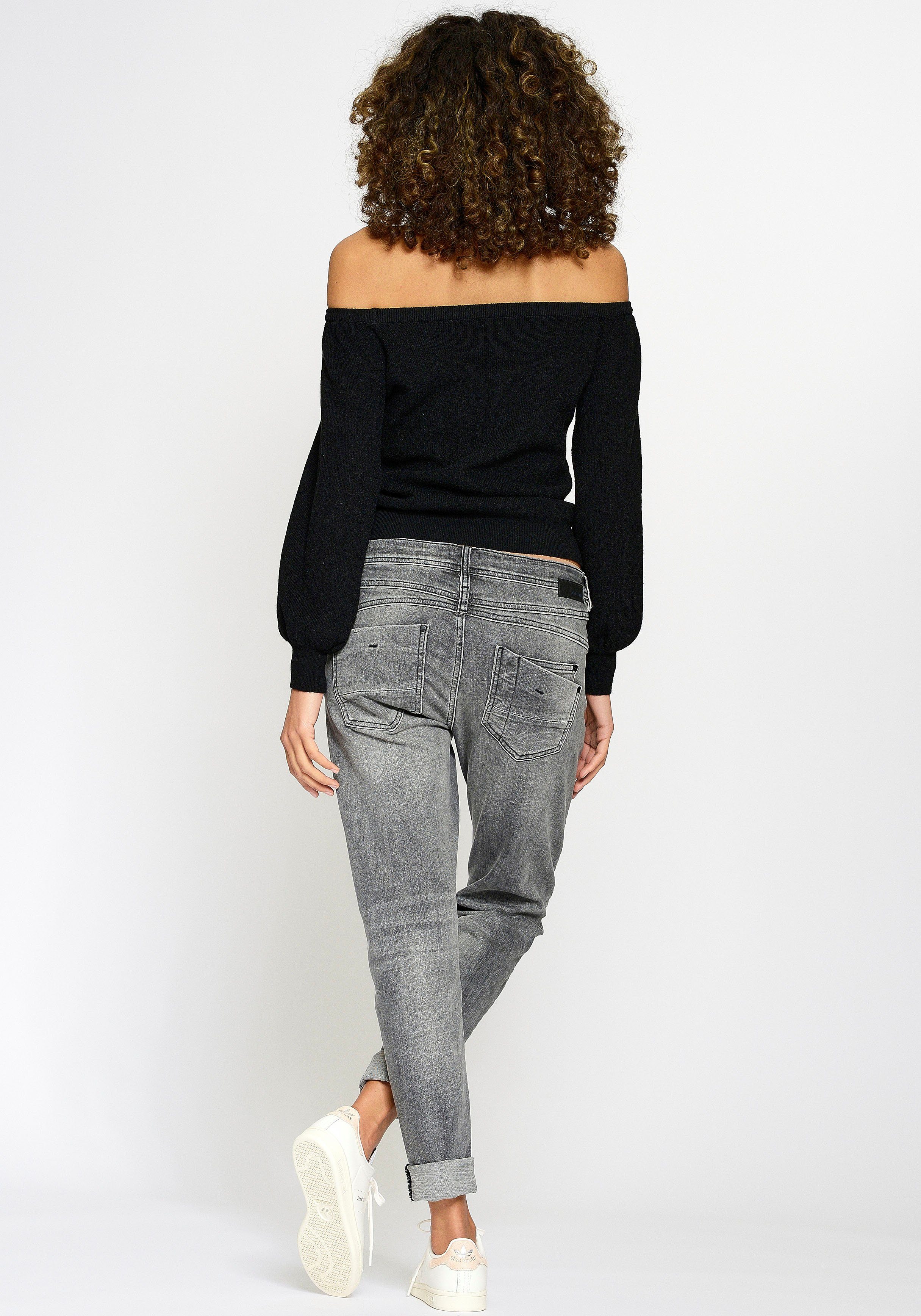94Amelie wash Relax-fit-Jeans Used-Effekten GANG mit Fit p.o.t.g. Relaxed