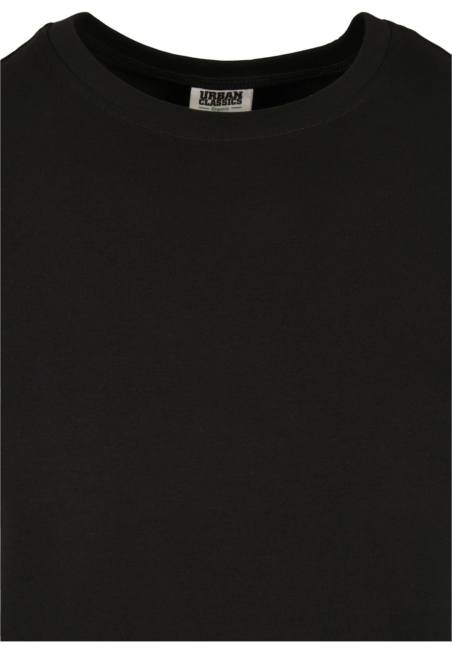 Strech (1-tlg), Baumwollmischung aus T-Shirt Tee CLASSICS Kurzarmshirt Accessoires Stylisches Organic Fitted angenehmer URBAN