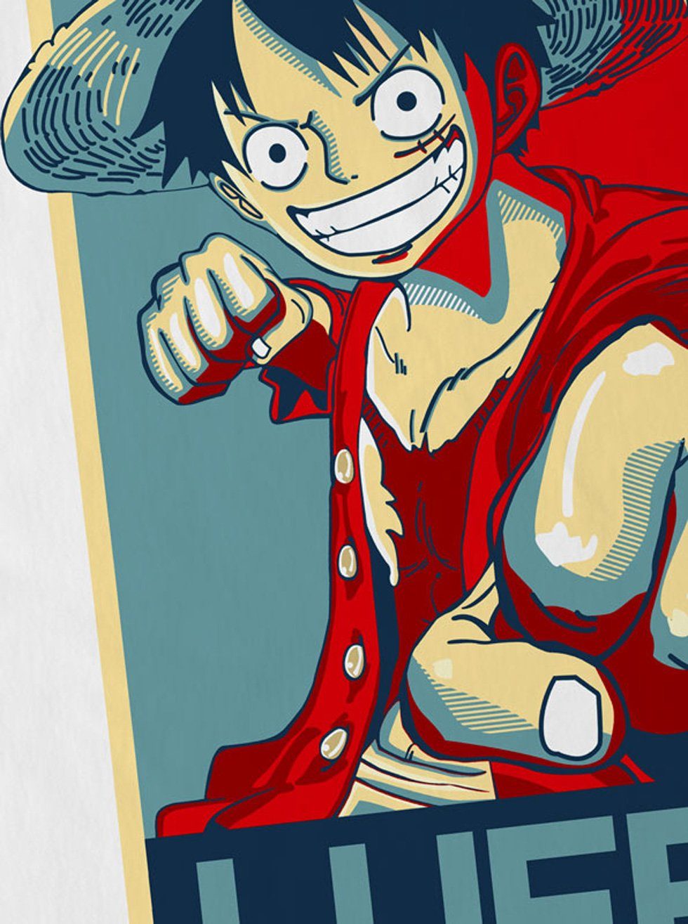 style3 T-Shirt Luffy One Strohhut one piece japan anime luffy manga monkey günstig online kaufen
