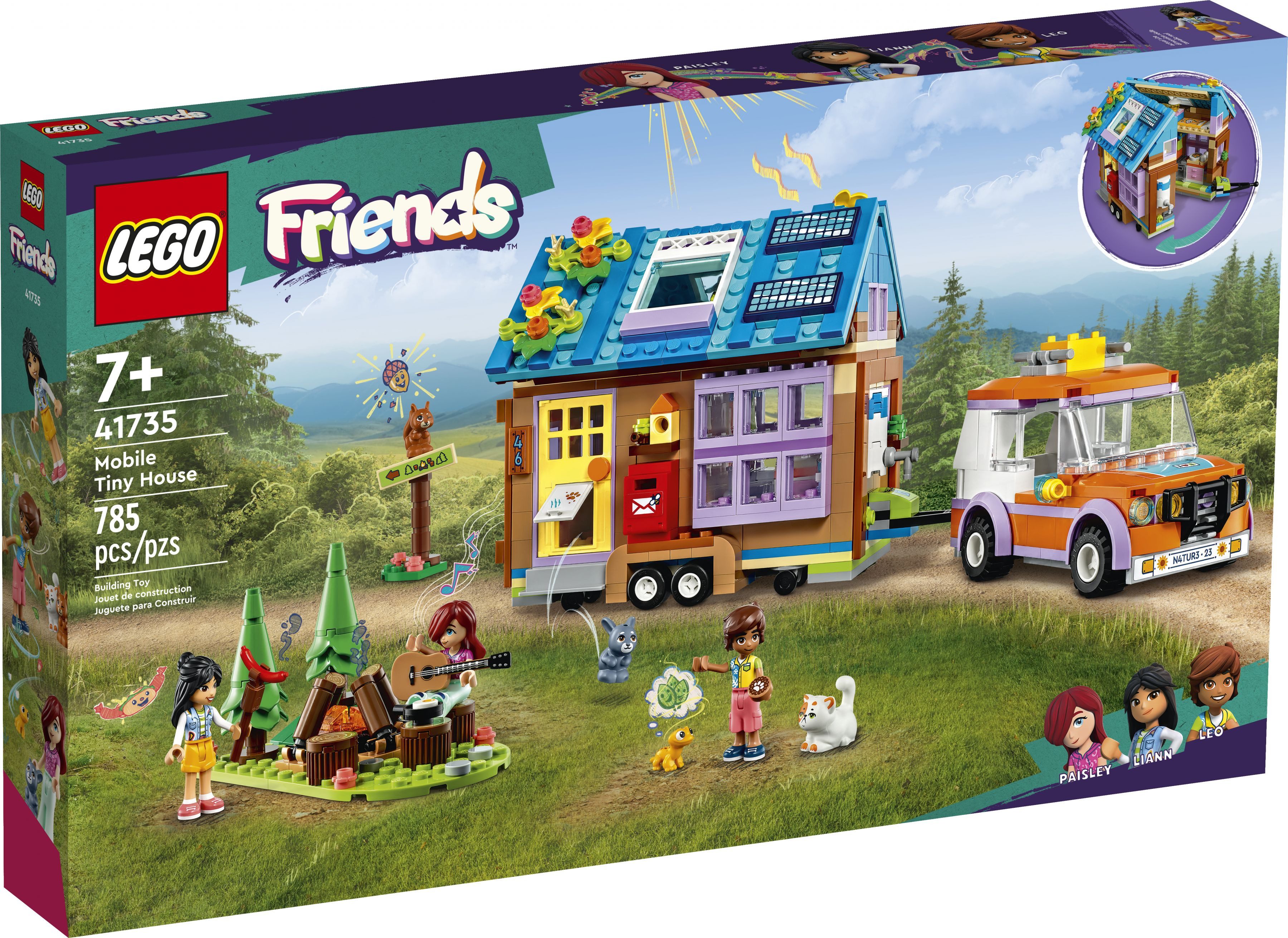 LEGO® LEGO® Friends 41735 Mobiles Haus Konstruktionsspielsteine, (785 St) günstig online kaufen