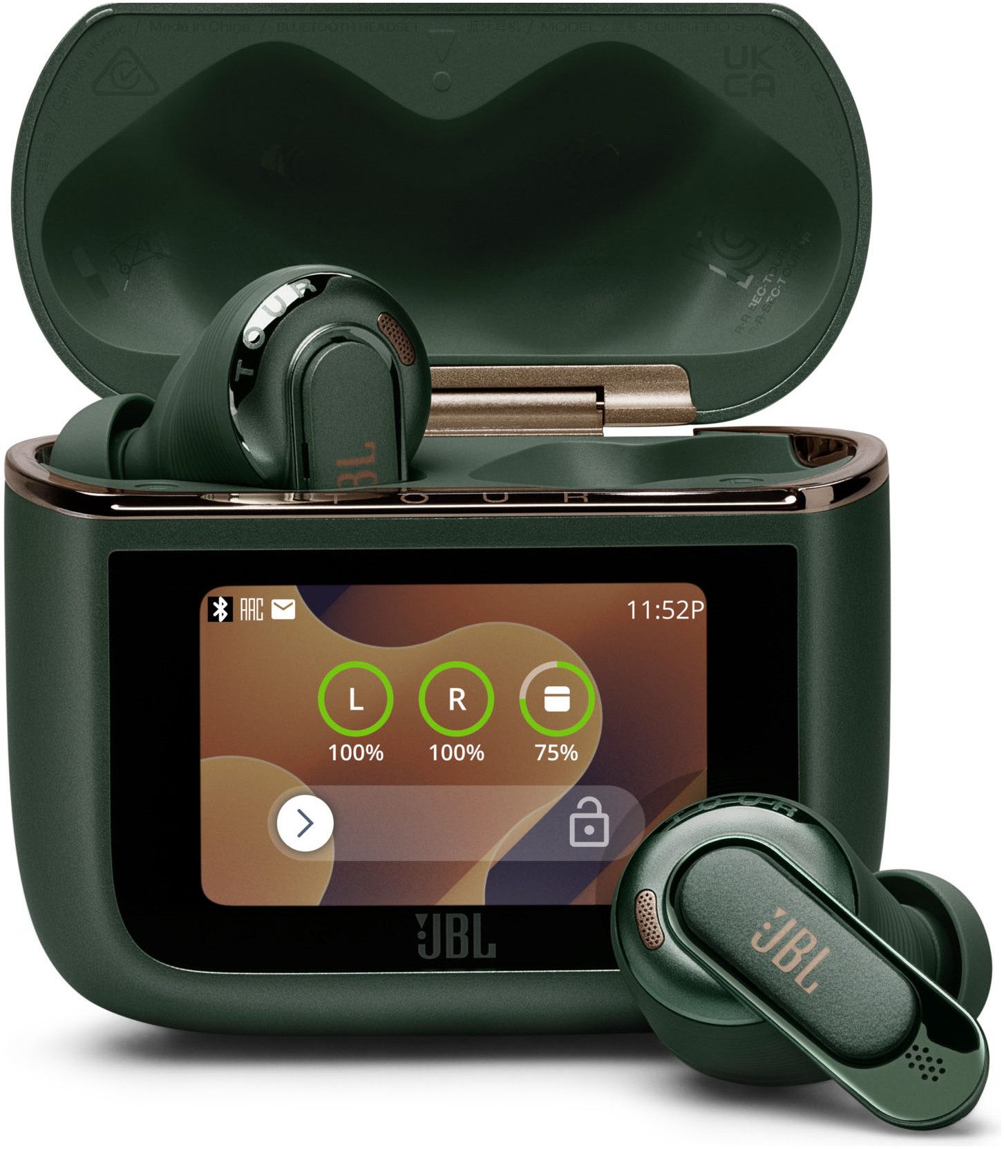 JBL TOUR PRO 3 TWS wireless In-Ear-Kopfhörer (Active Noise Cancelling (ANC), Freisprechfunktion, Stummschaltung, A2DP Bluetooth)