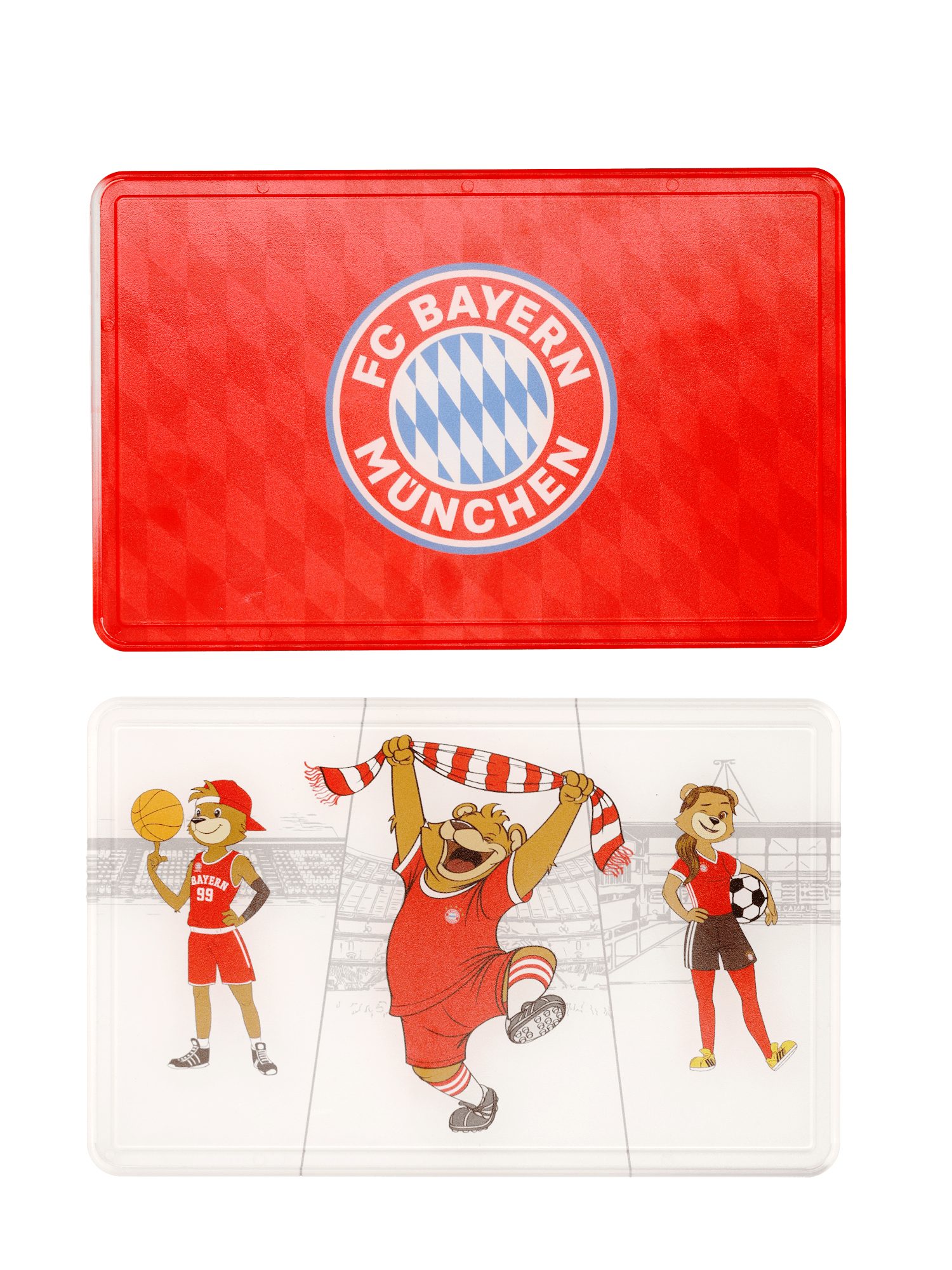 FC Bayern München Frühstücksbrett FC Bayern München I Brotzeitbrettchen I Frühstücksbrettchen I Berni, Kunststoff